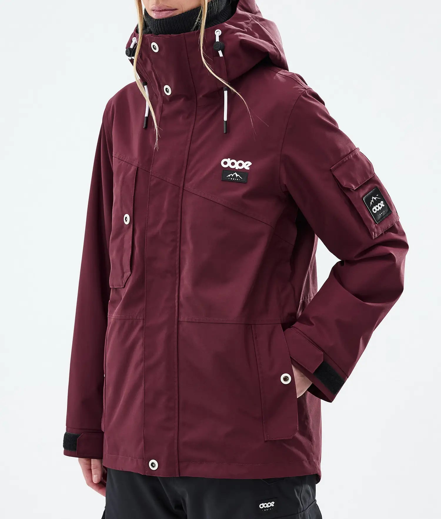 Adept Alpine W Snowboard Jacket Women Burgundy