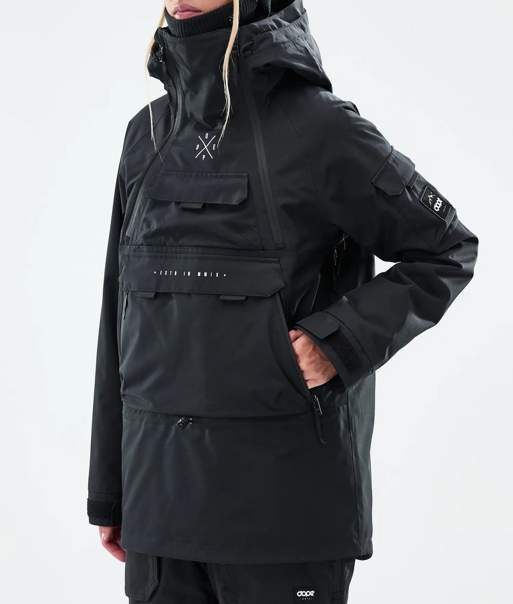 AK W Snowboard Jacket Women Black