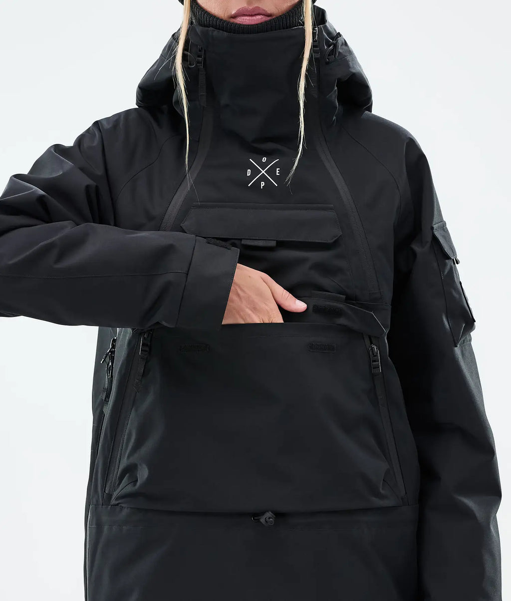 AK W Snowboard Jacket Women Black