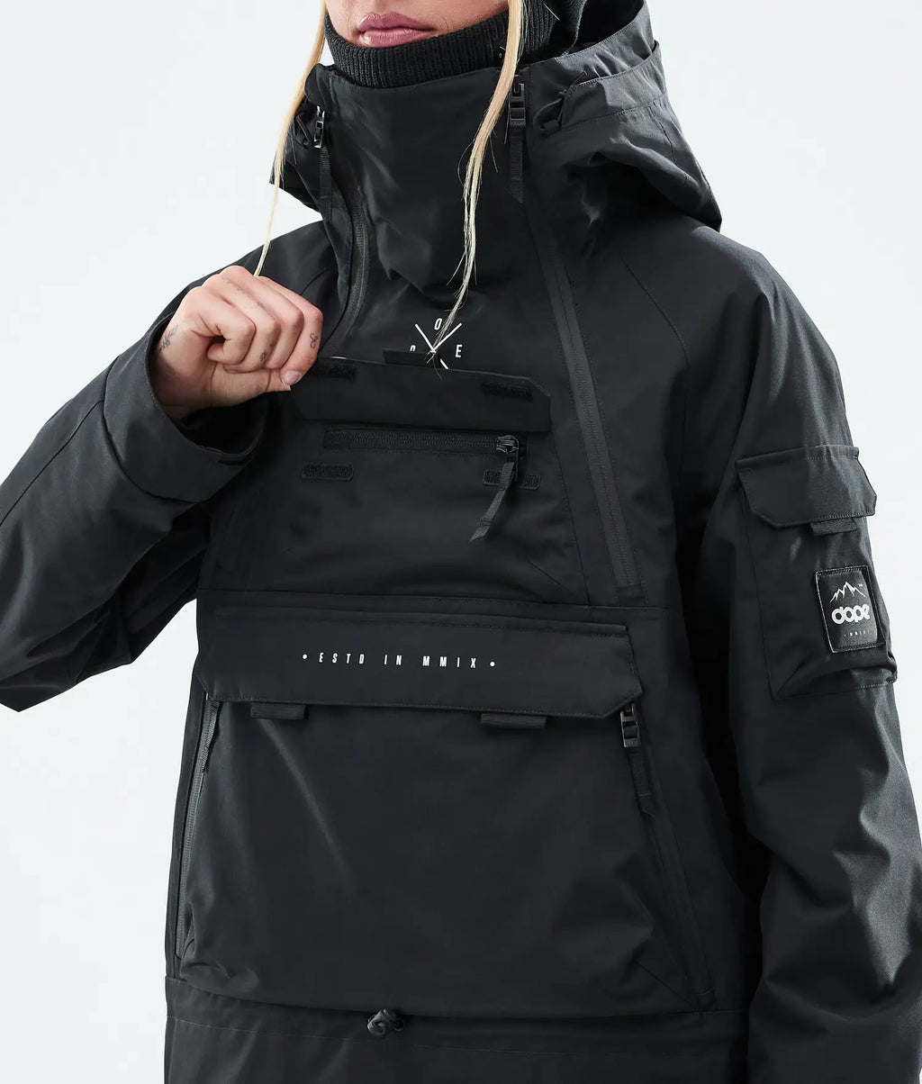 AK W Snowboard Jacket Women Black