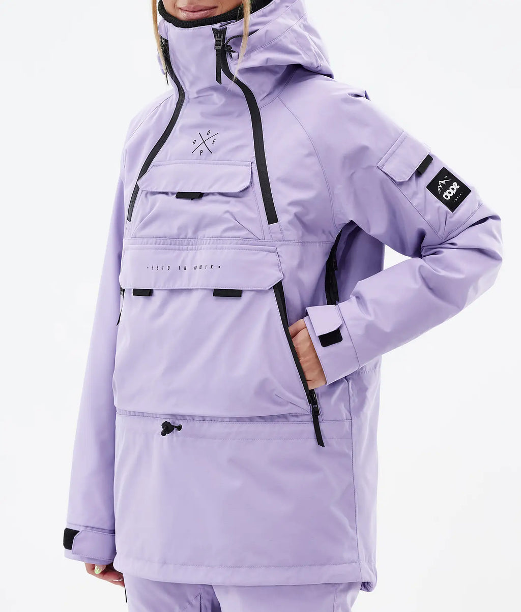 AK W Snowboard Jacket Women Faded Violet