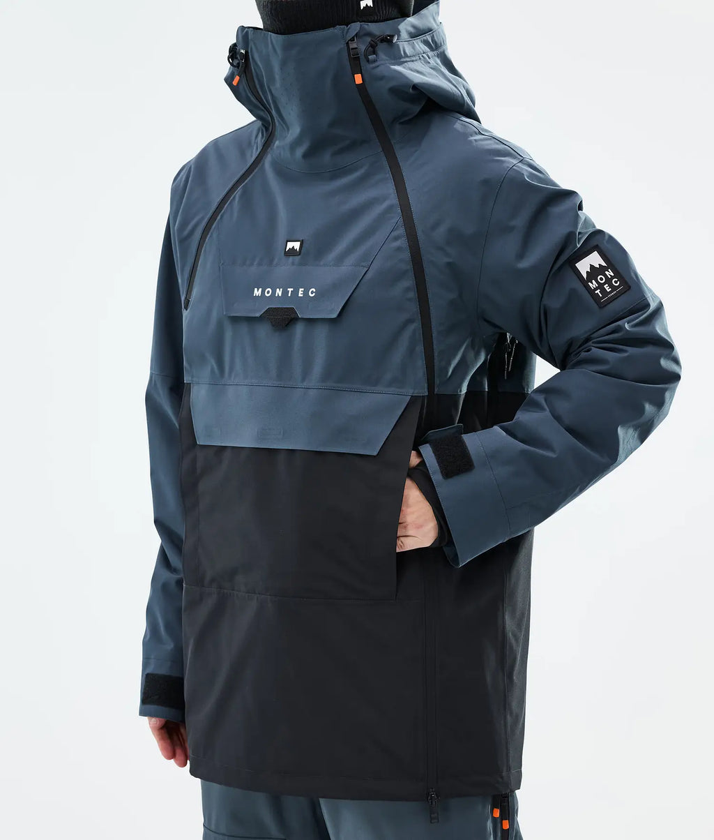 Fury Ski Jacket Men Metal Blue/Black