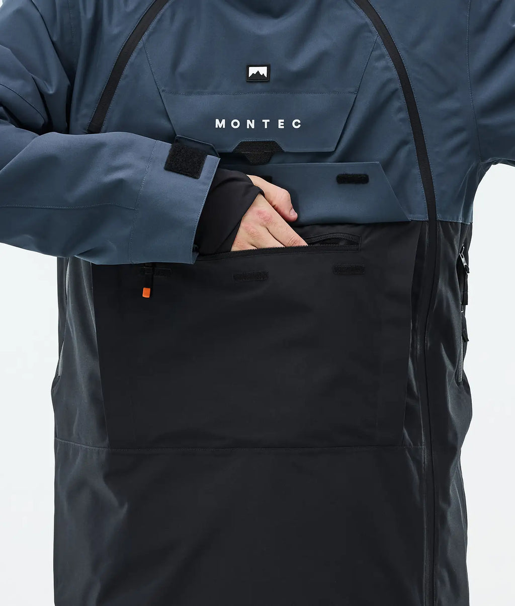 Fury Ski Jacket Men Metal Blue/Black