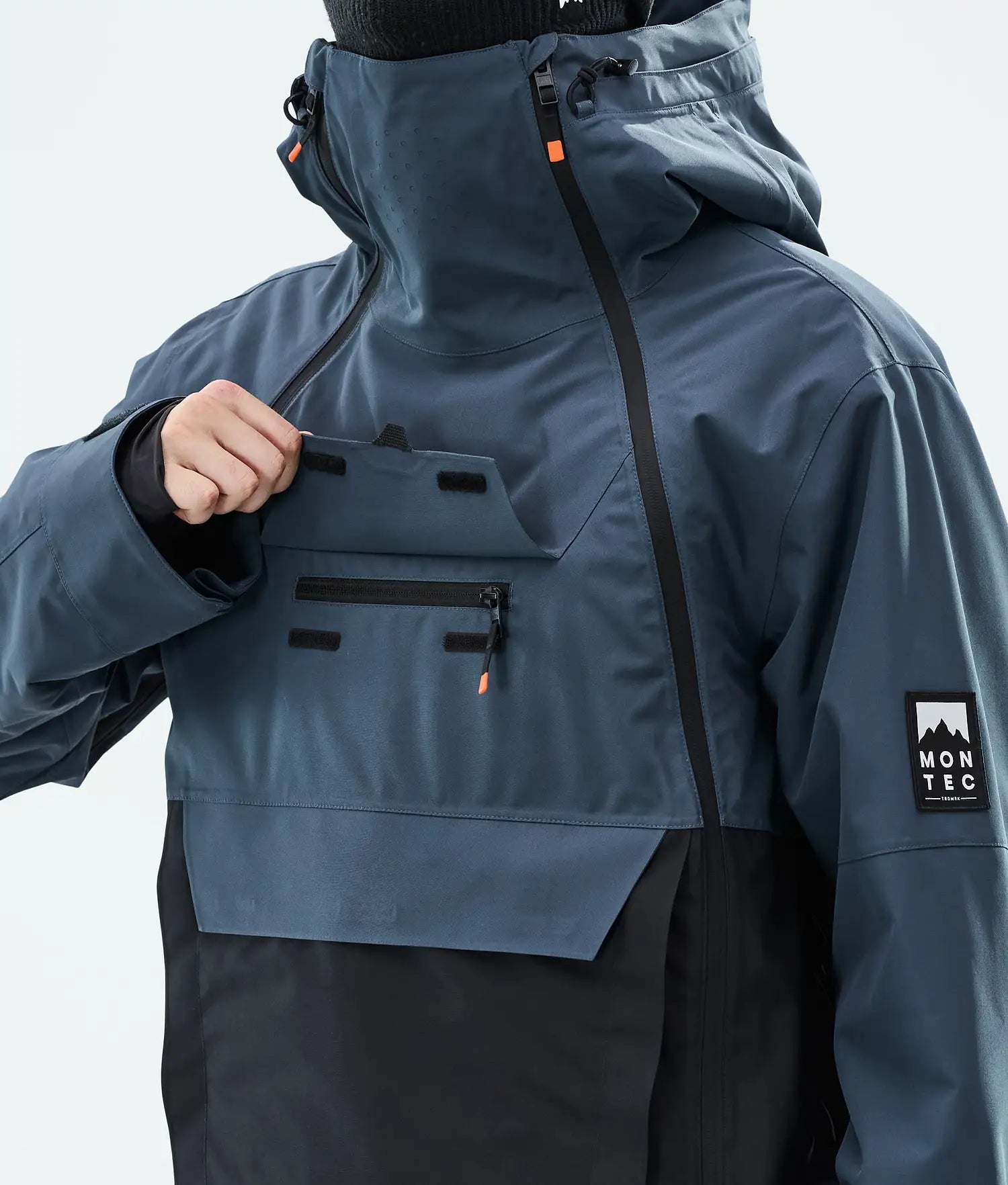 Fury Ski Jacket Men Metal Blue/Black