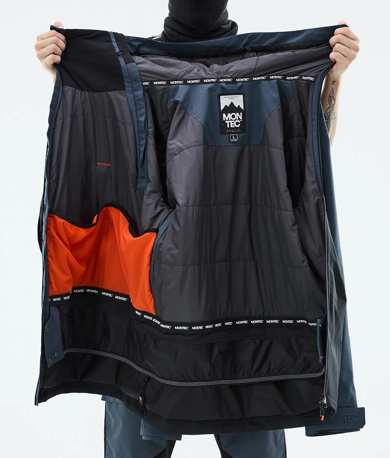 Fury Ski Jacket Men Metal Blue/Black