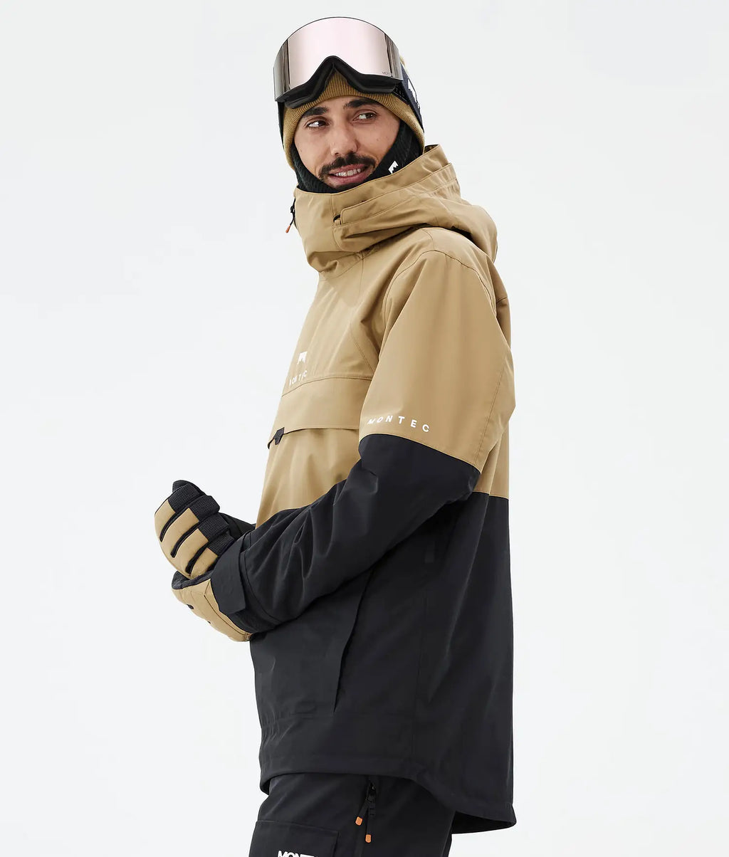 Drift Ski Jacket Men Gold/Black