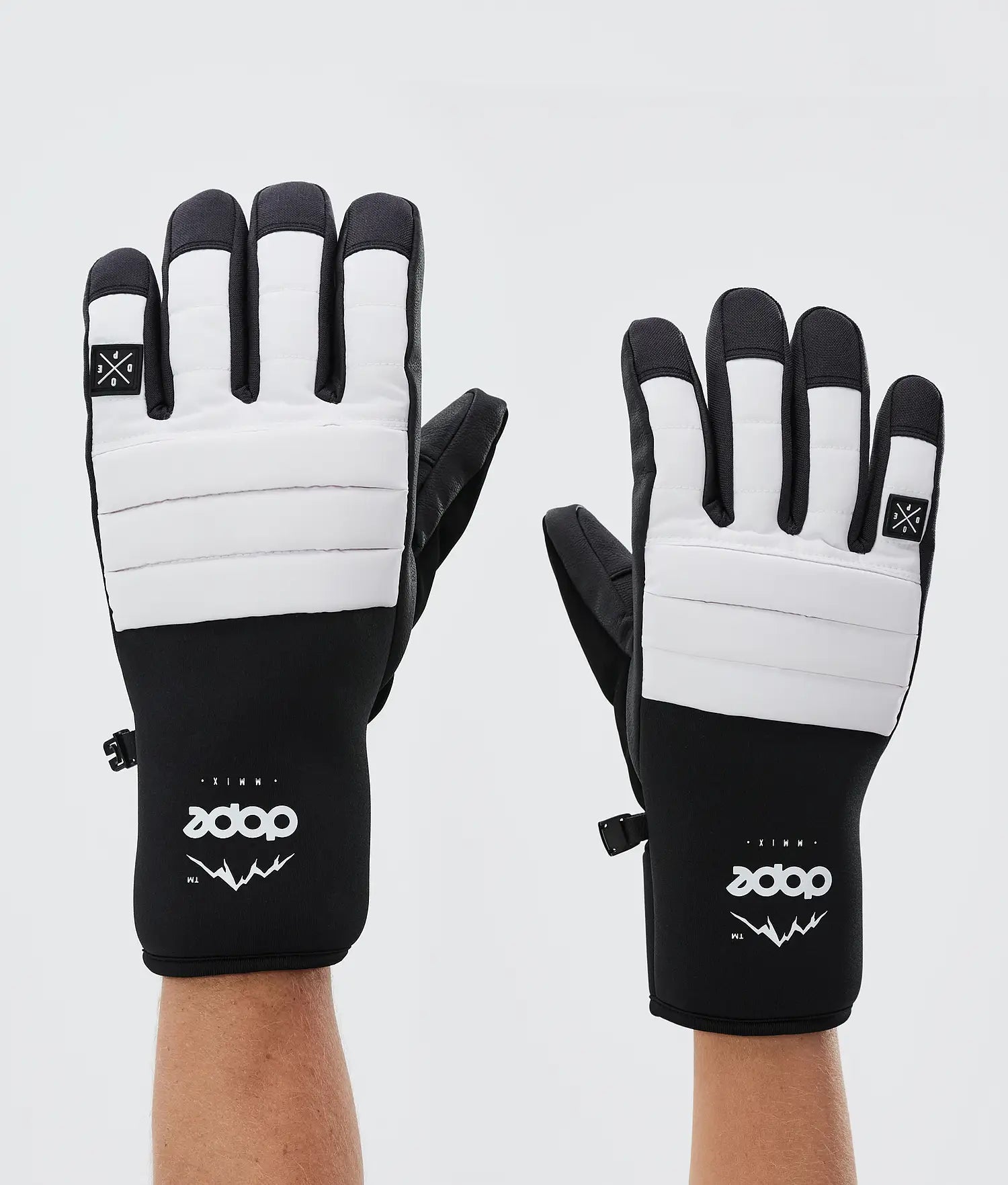 Ace 22 Ski Gloves White