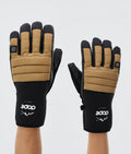 Ace 22 Ski Gloves Gold