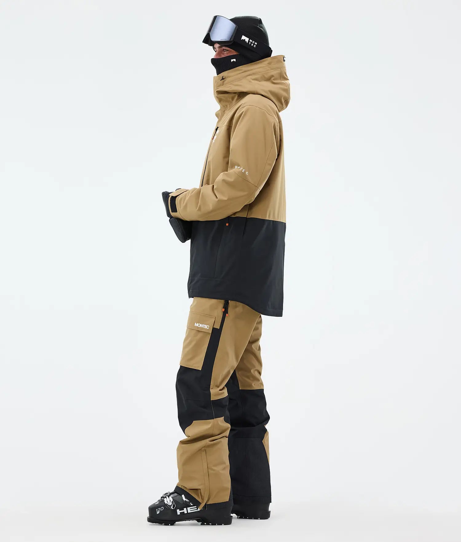 Hawk Ski Jacket Men Gold/Black