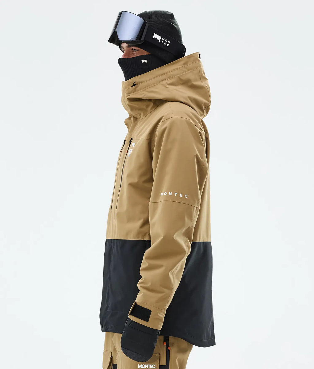 Hawk Ski Jacket Men Gold/Black
