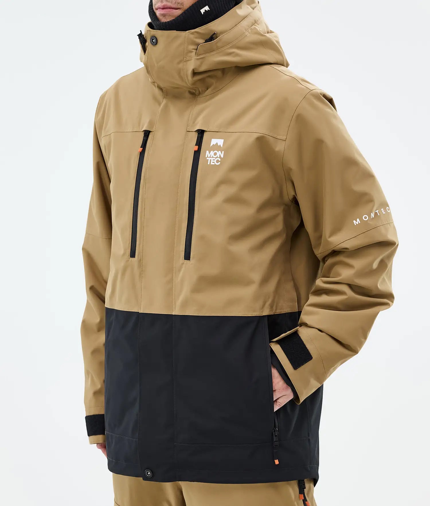 Hawk Ski Jacket Men Gold/Black