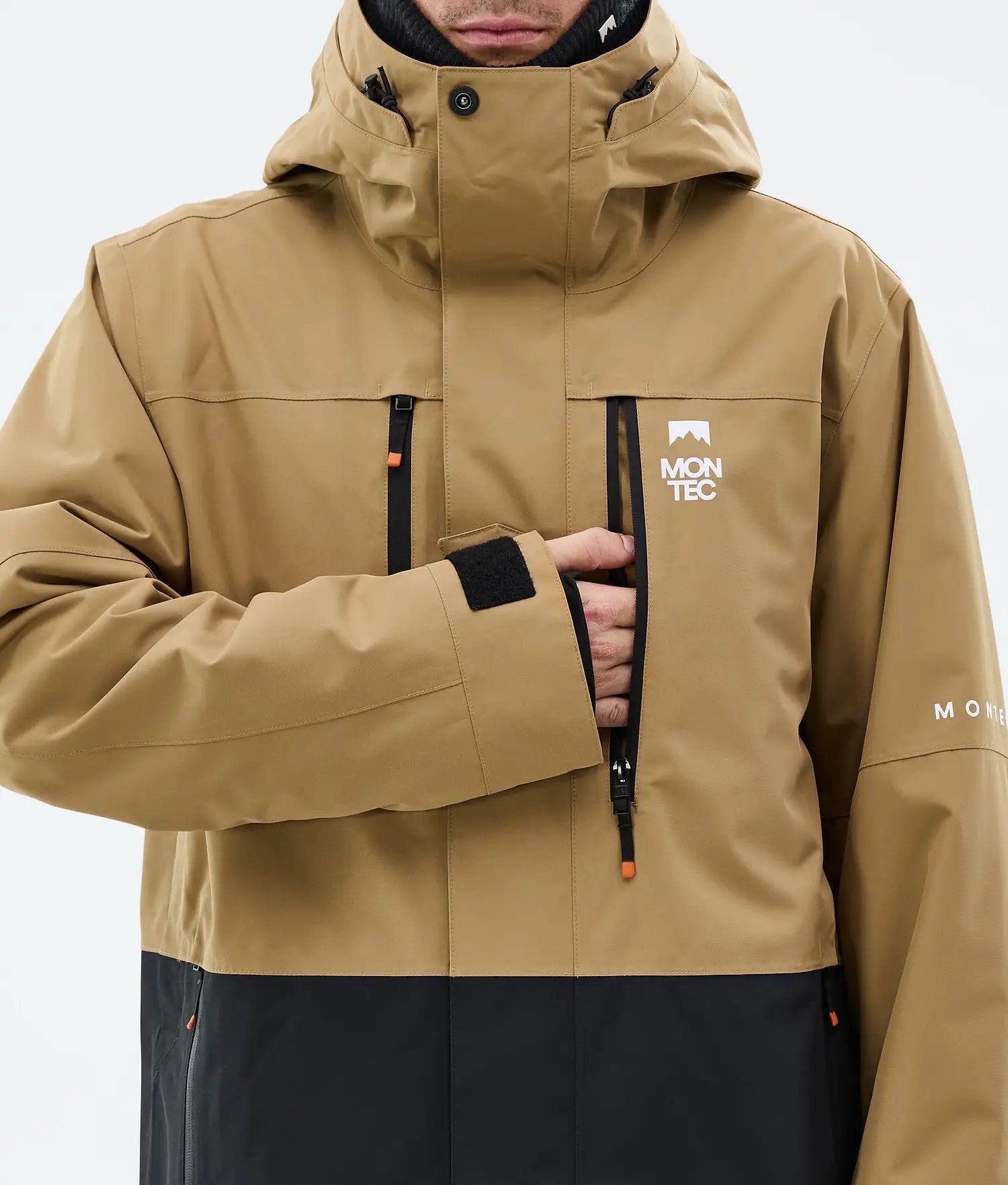 Hawk Ski Jacket Men Gold/Black