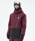 Hawk Ski Jacket Men Burgundy/Black
