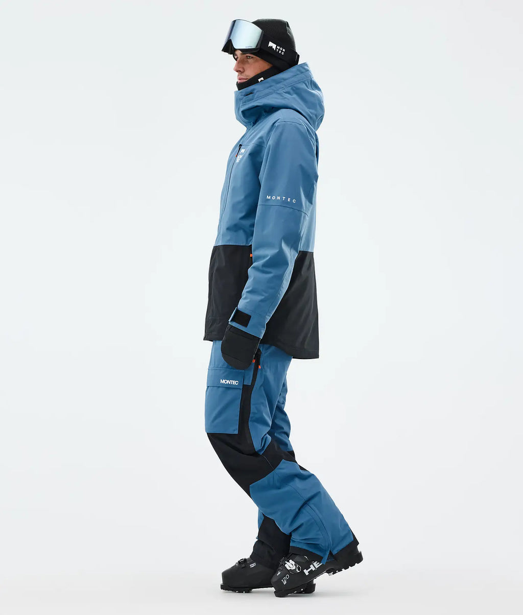 Hawk Ski Jacket Men Blue Steel/Black