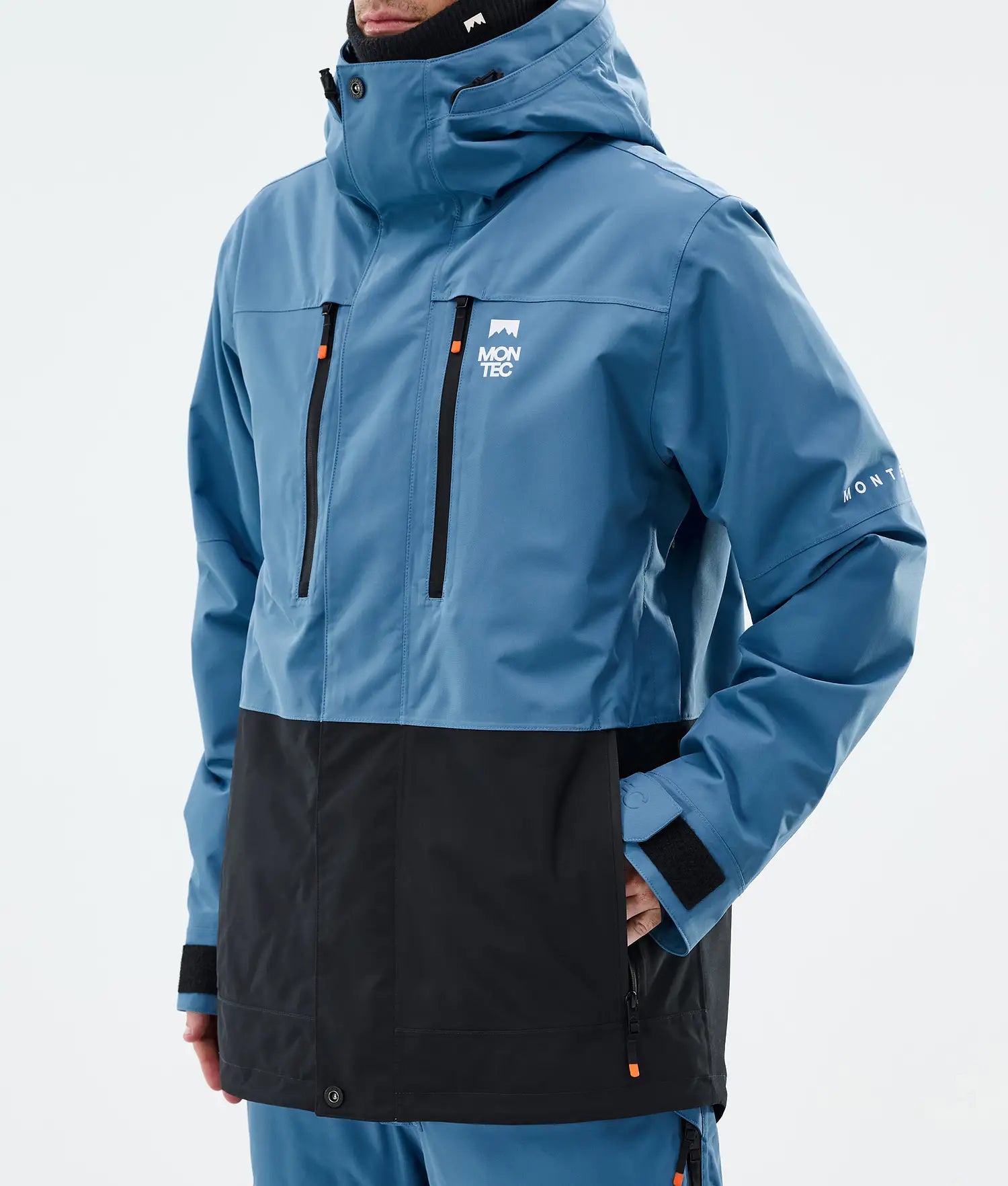 Hawk Ski Jacket Men Blue Steel/Black