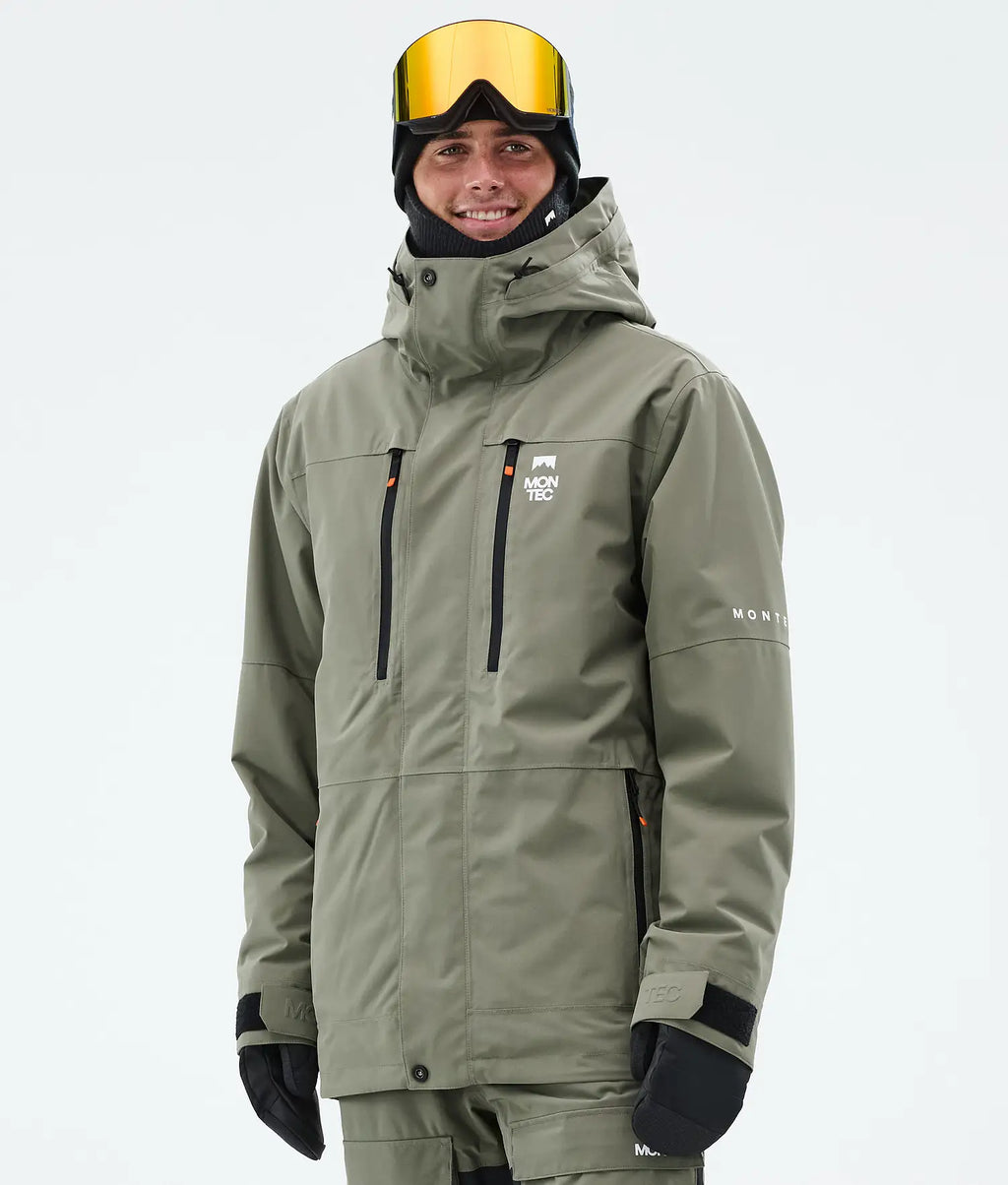 Hawk Ski Jacket Men Greenish