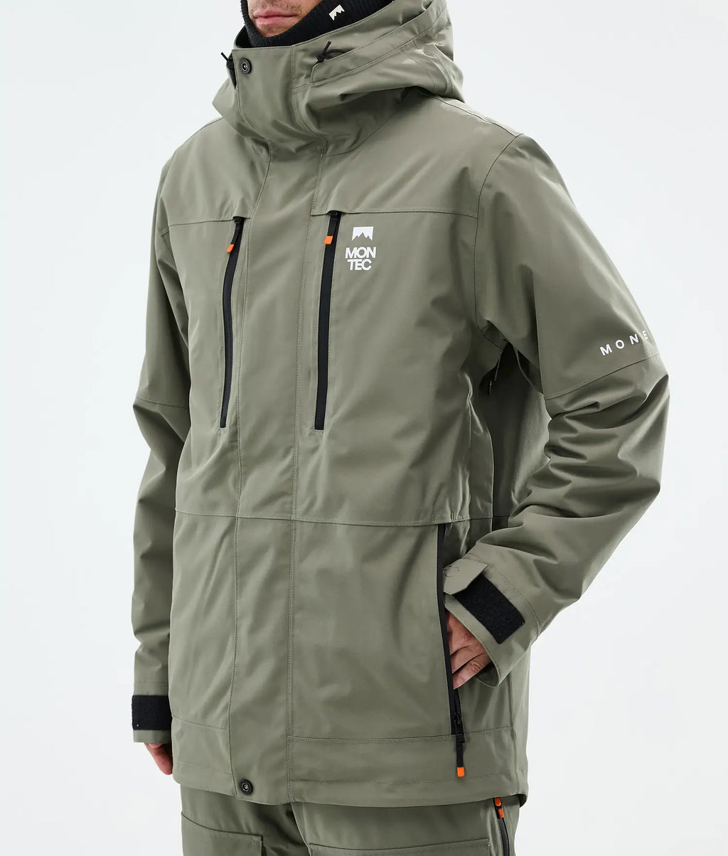 Hawk Ski Jacket Men Greenish