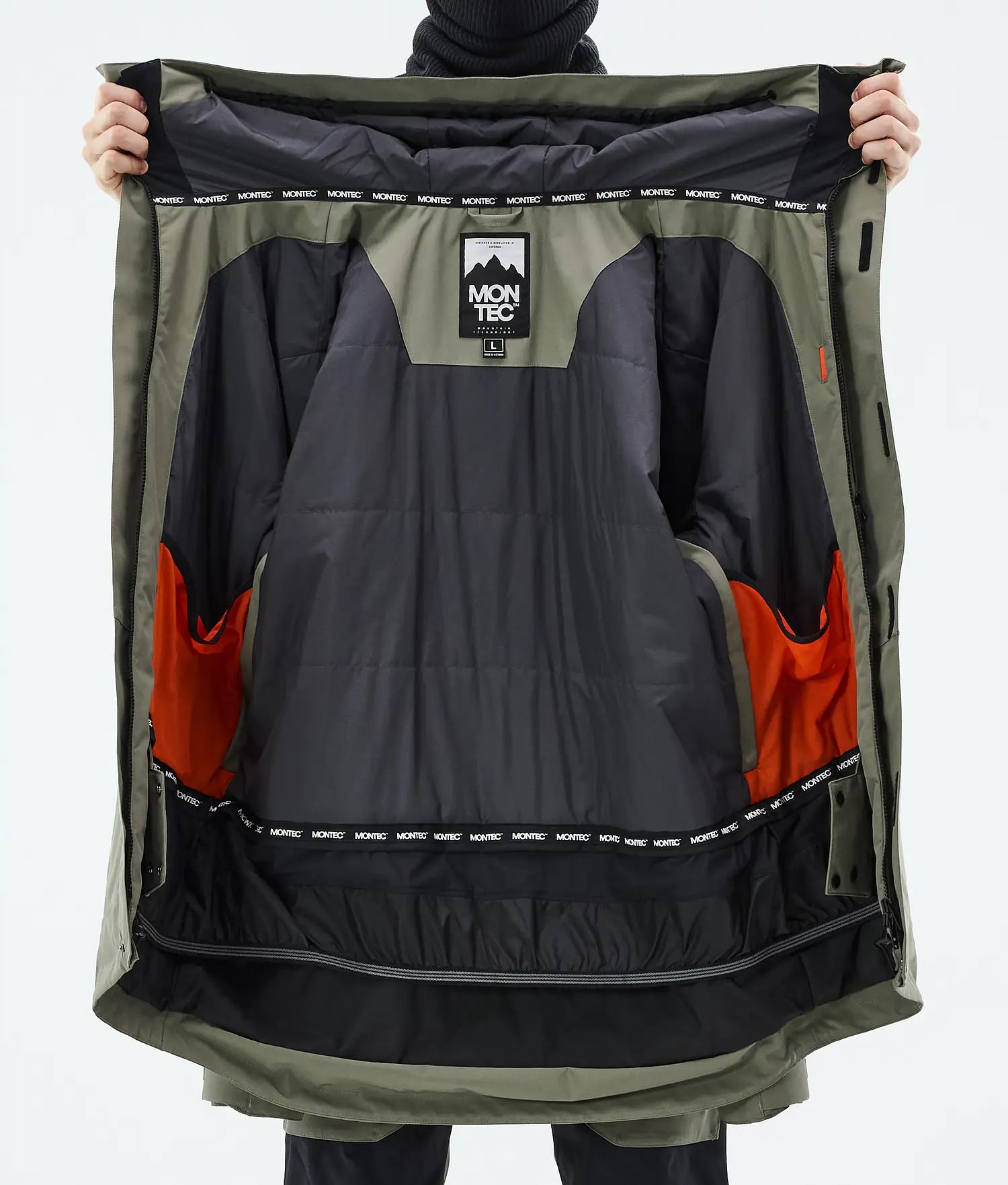 Hawk Ski Jacket Men Greenish