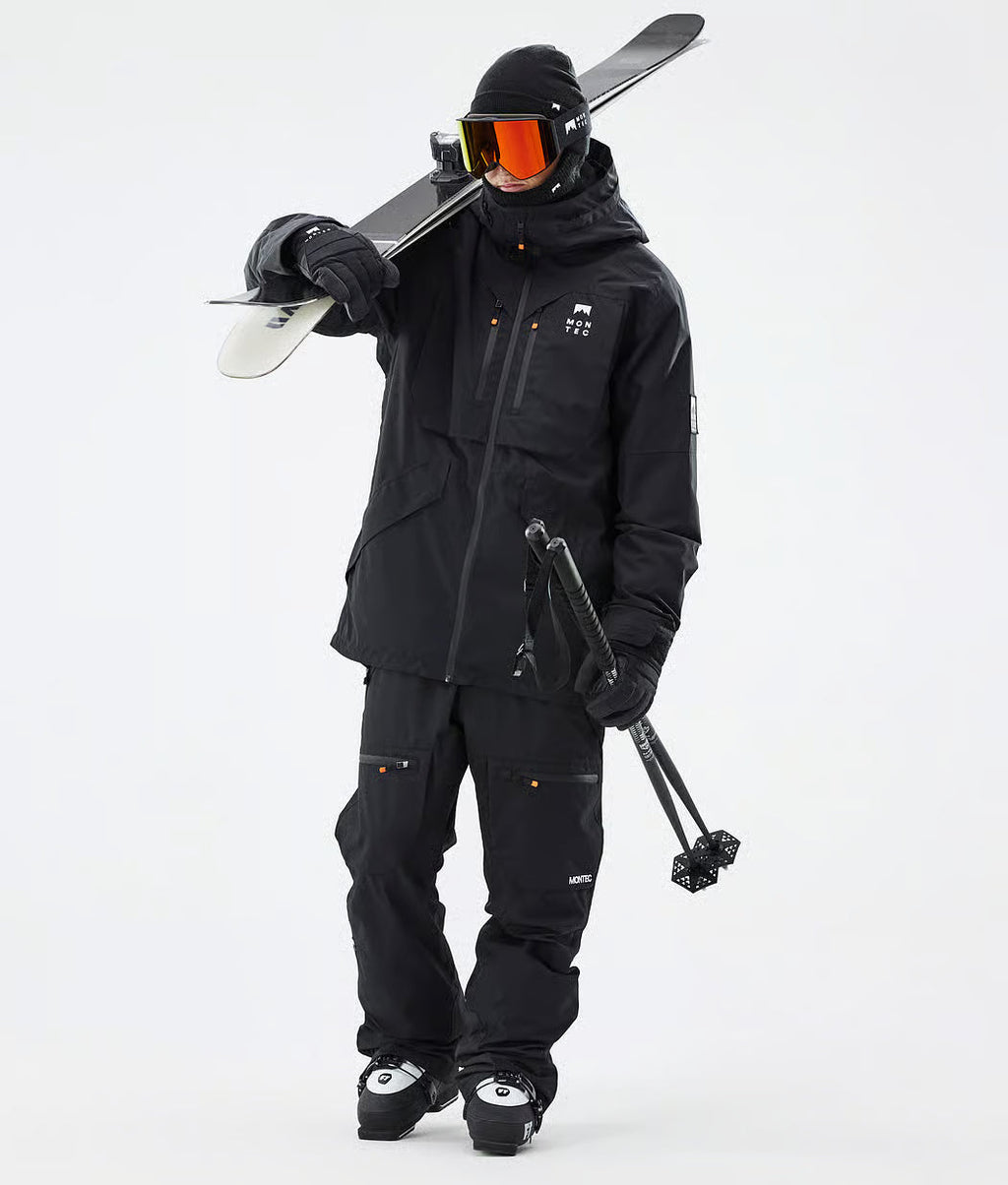 Bow Ski Jacket Men Black