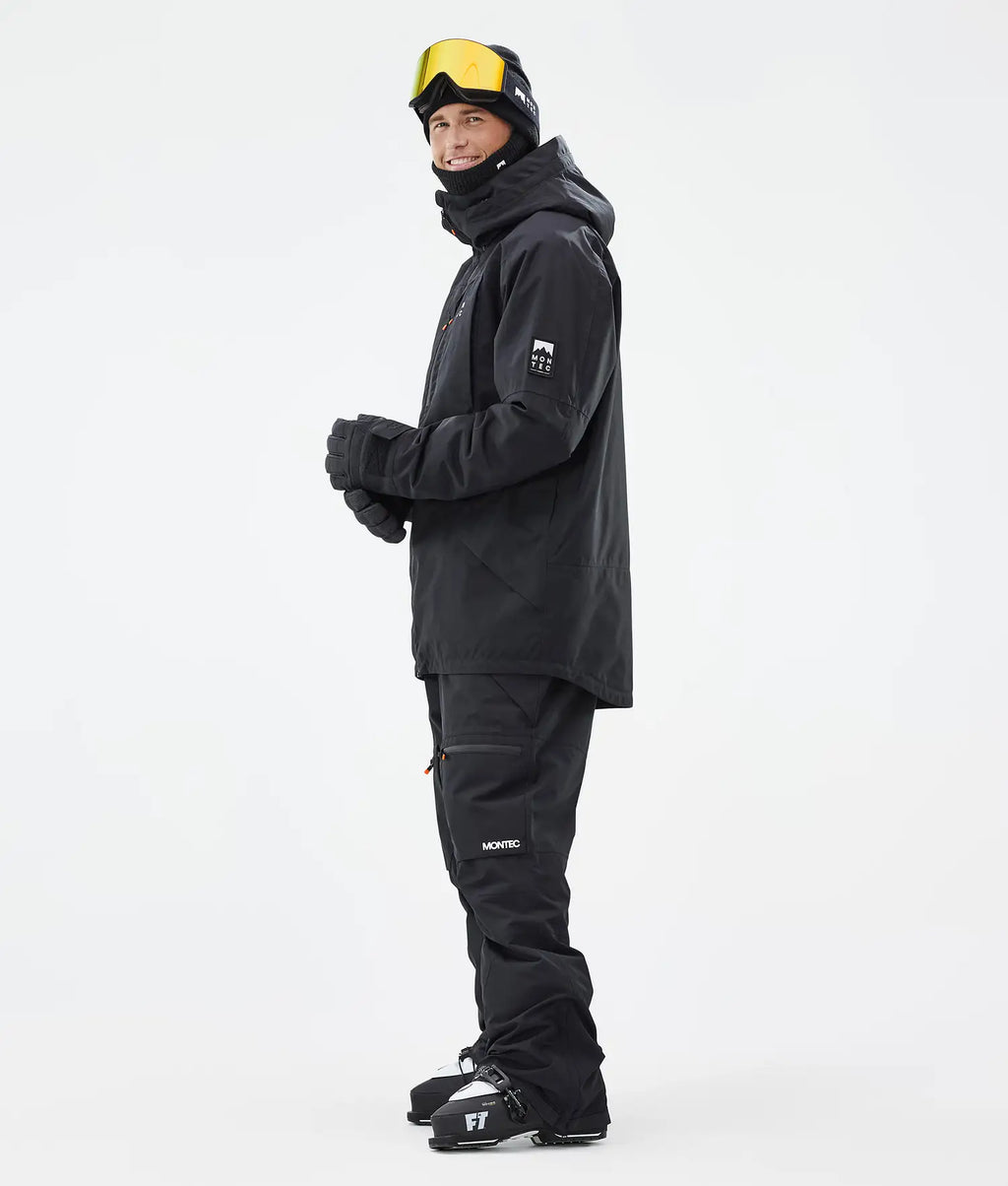 Bow Ski Jacket Men Black