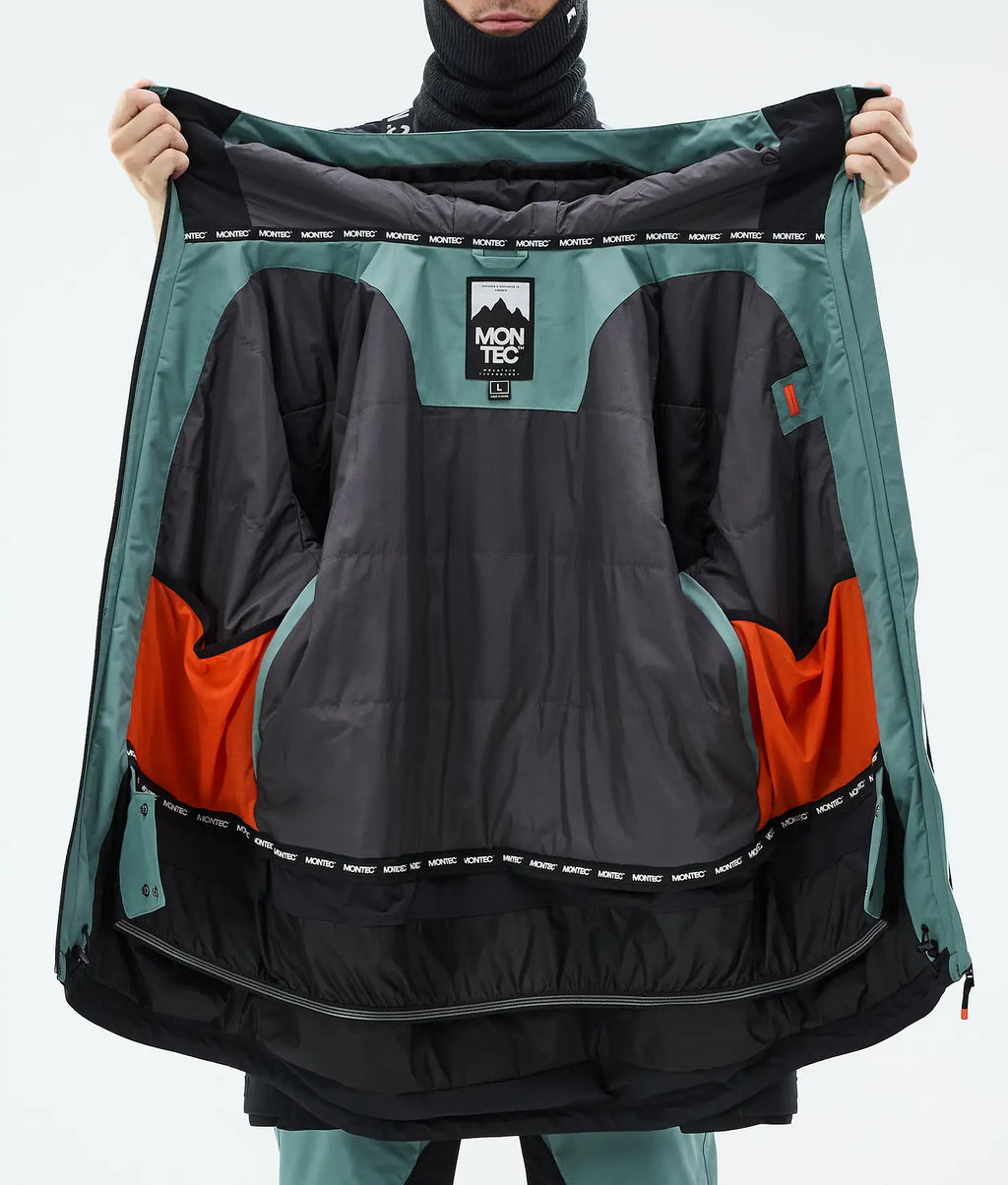 Bow Ski Jacket Men Atlantic/Black