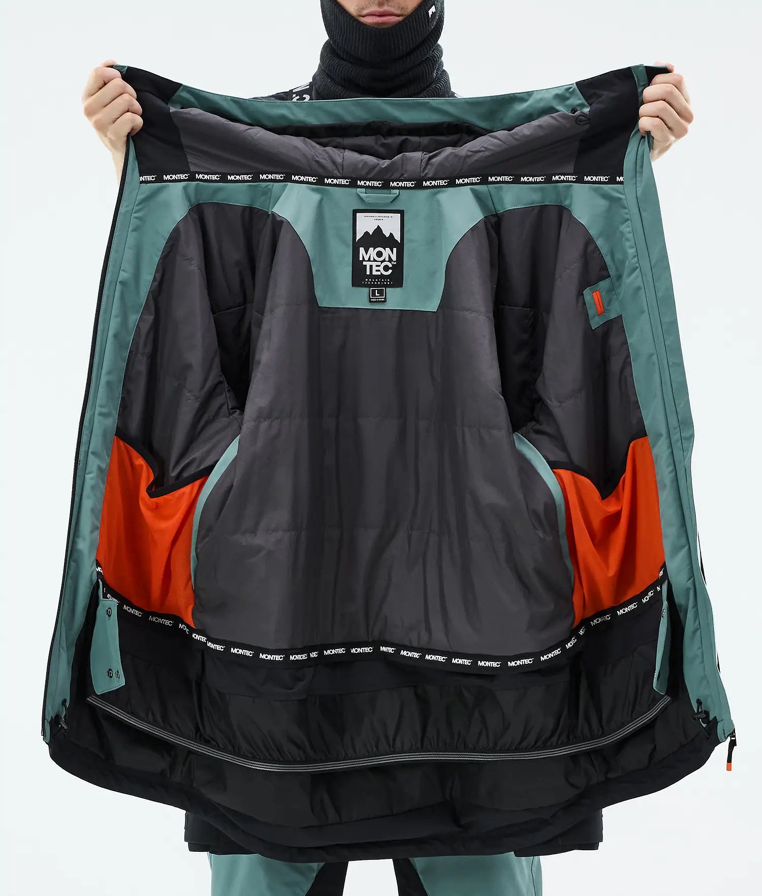 Bow Ski Jacket Men Atlantic/Black