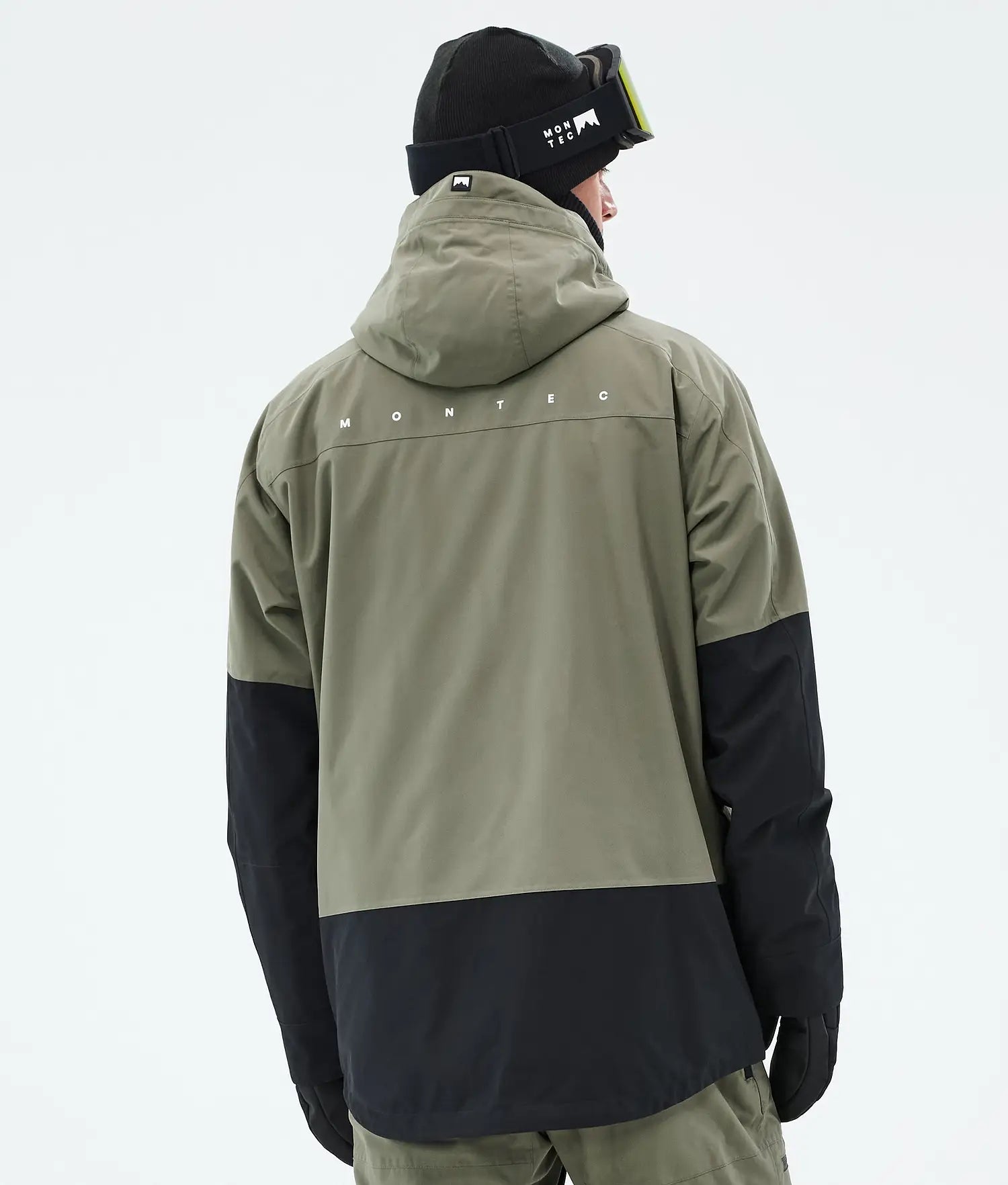 Bow Ski Jacket Men Greenish/Black