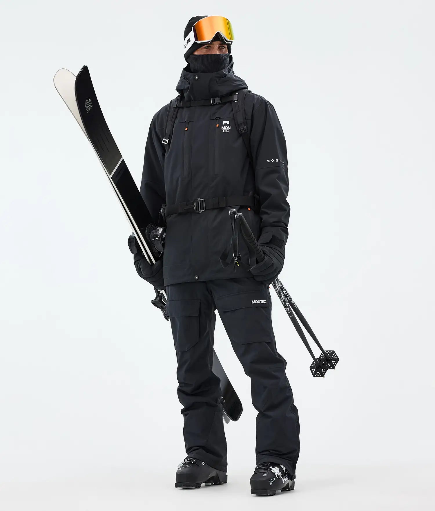 Hawk Ski Pants Men Black
