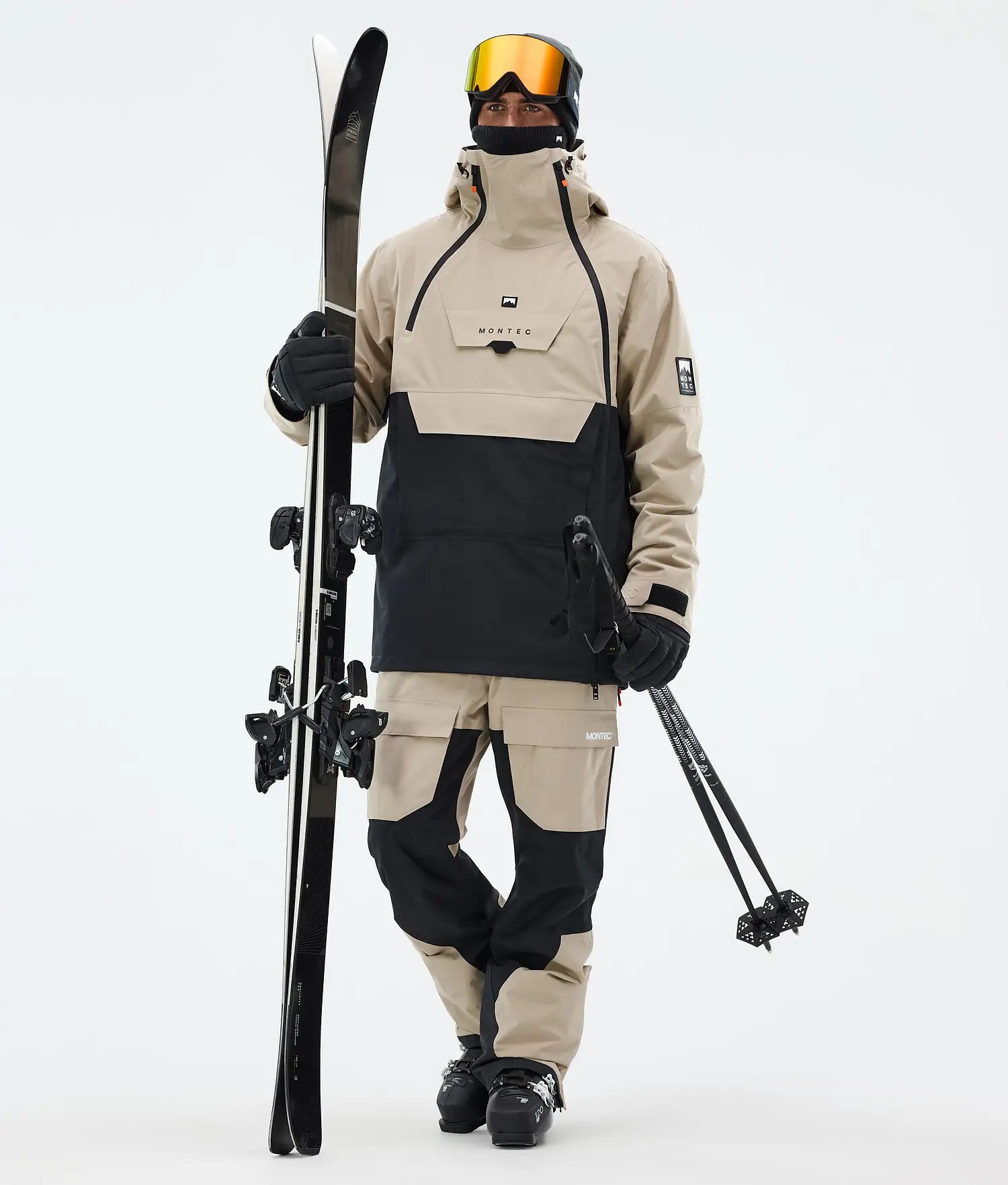 Hawk Ski Pants Men Sand/Black