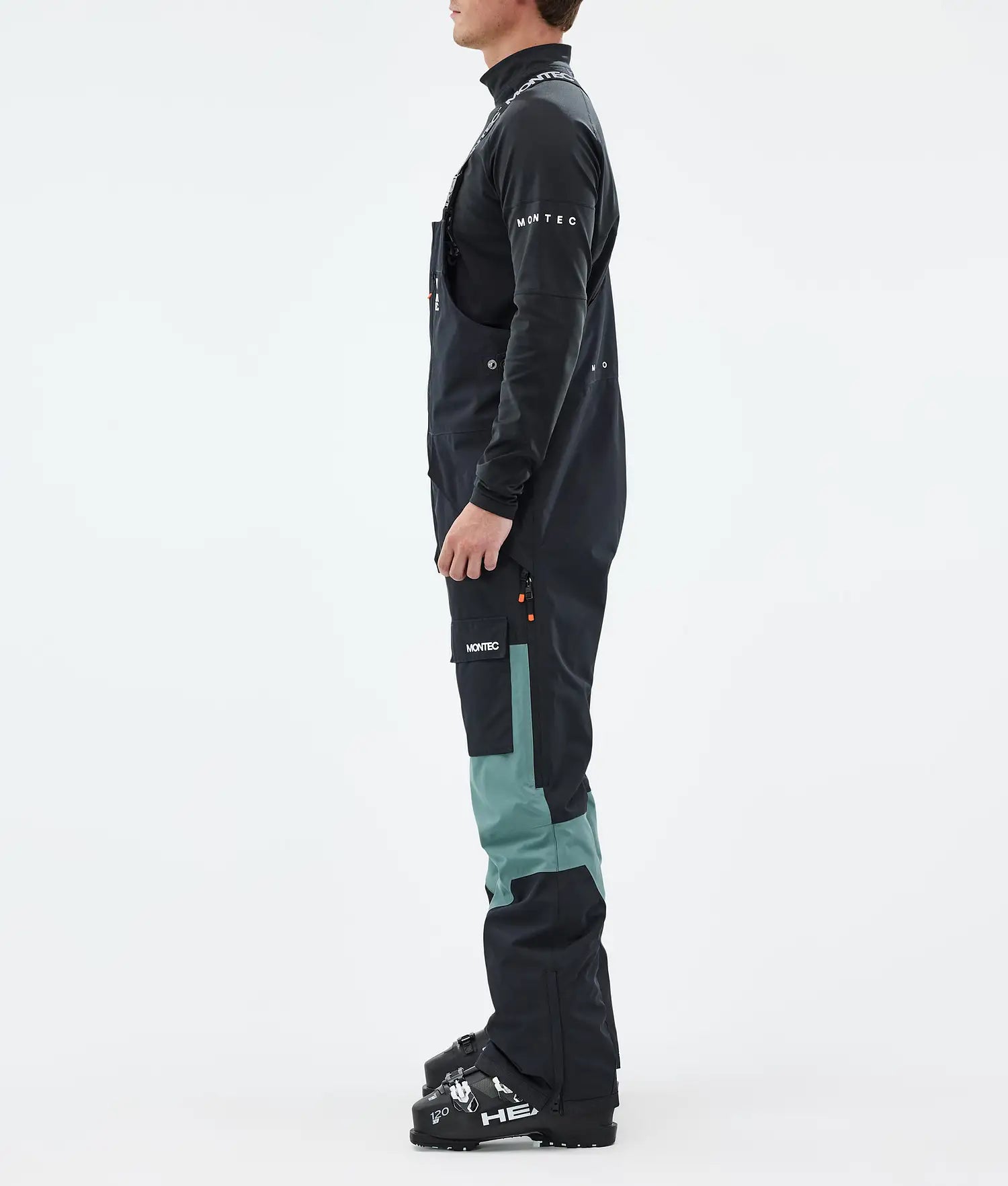 Hawk Ski Pants Men Black/Atlantic