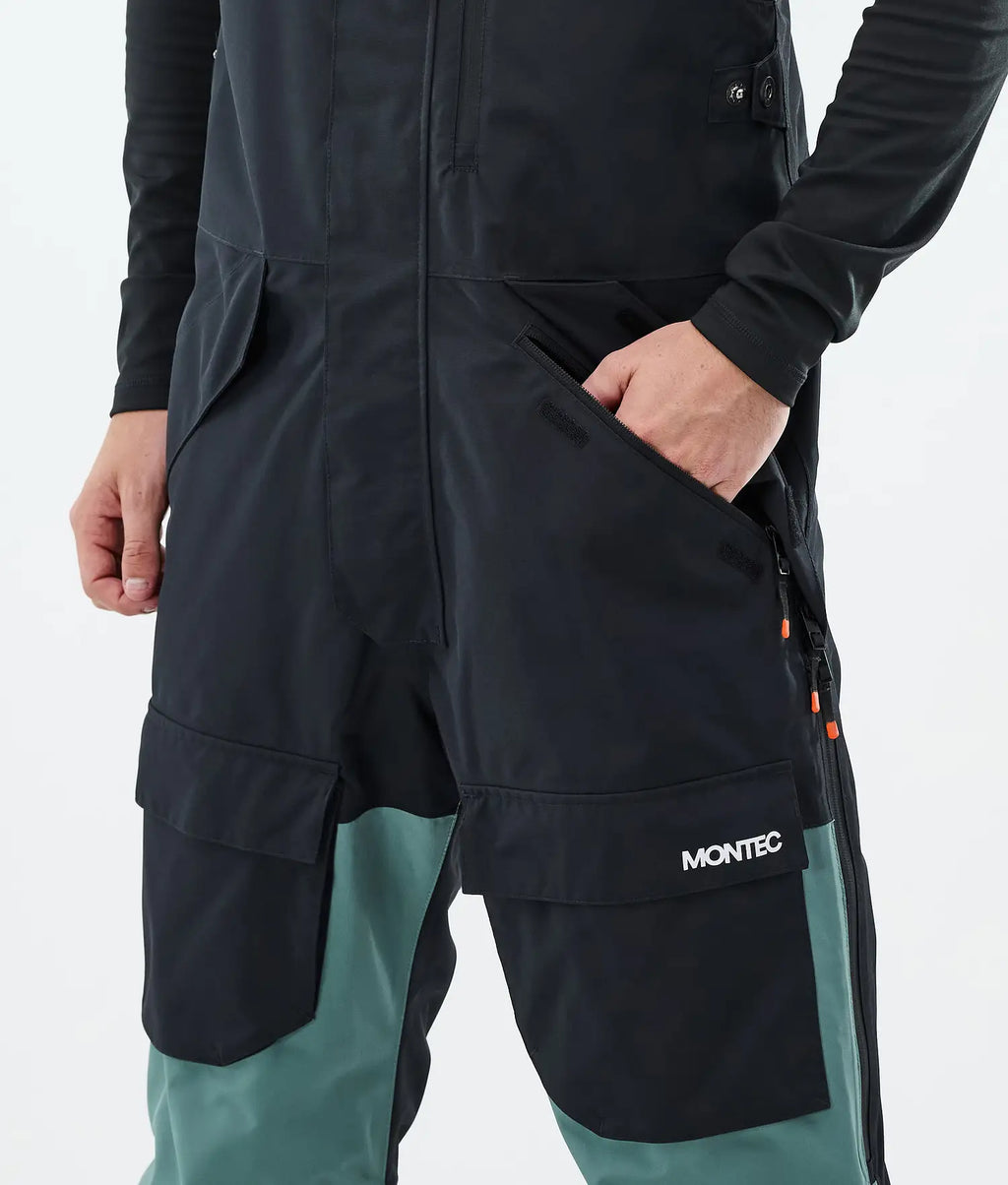 Hawk Ski Pants Men Black/Atlantic