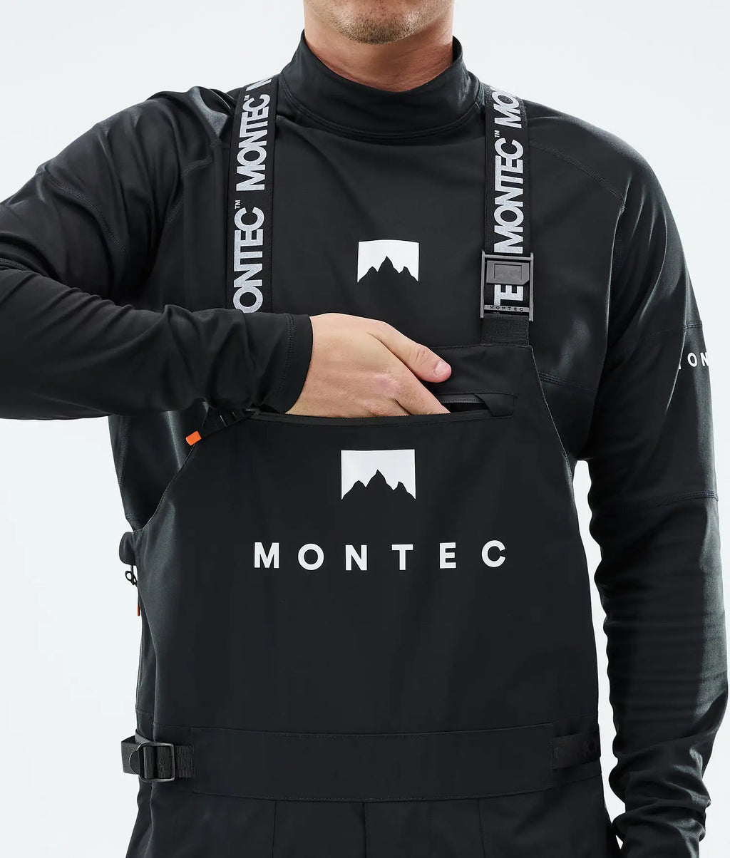 Bow Ski Pants Men Black