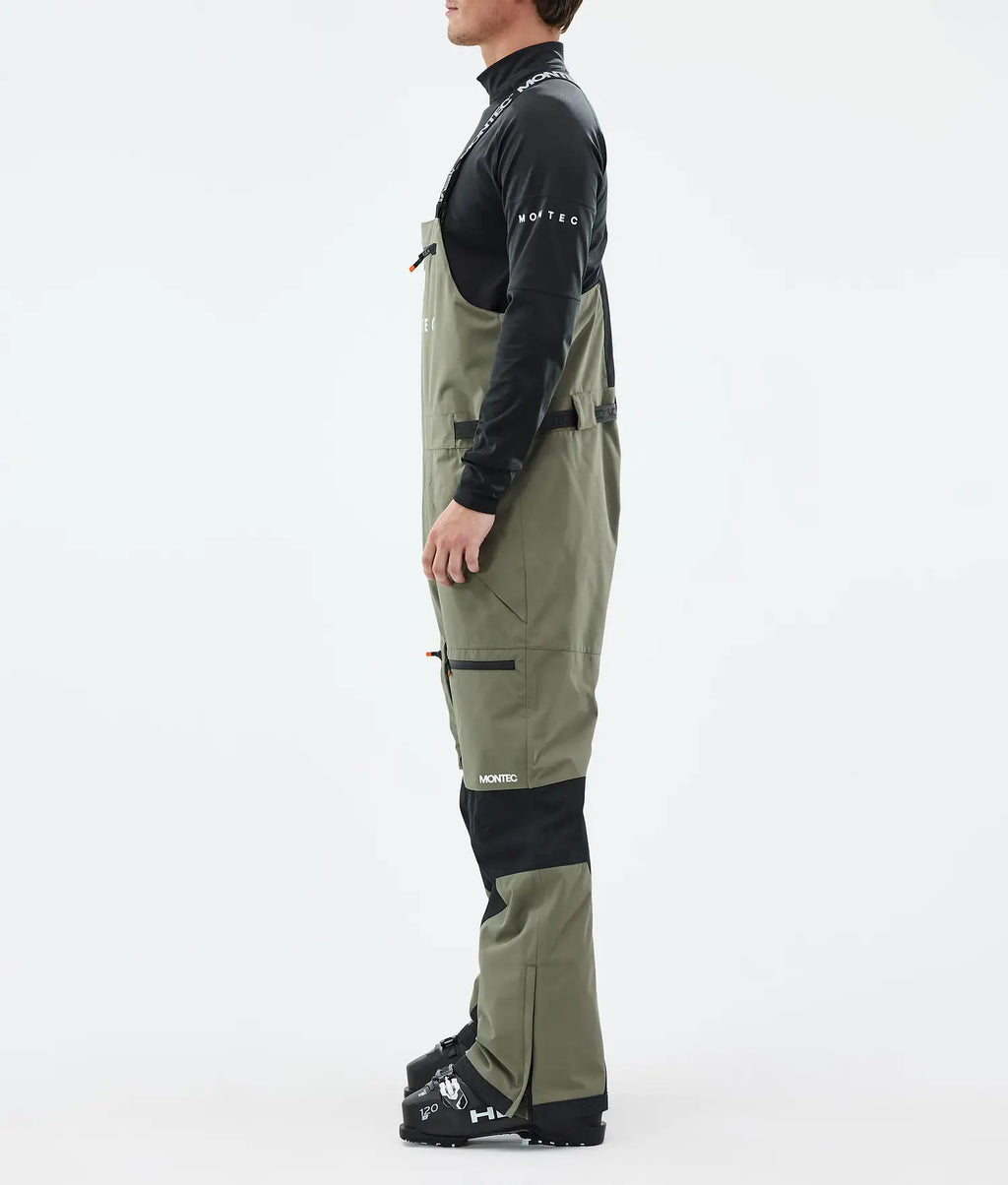 Bow Ski Pants Men Greenish/Black