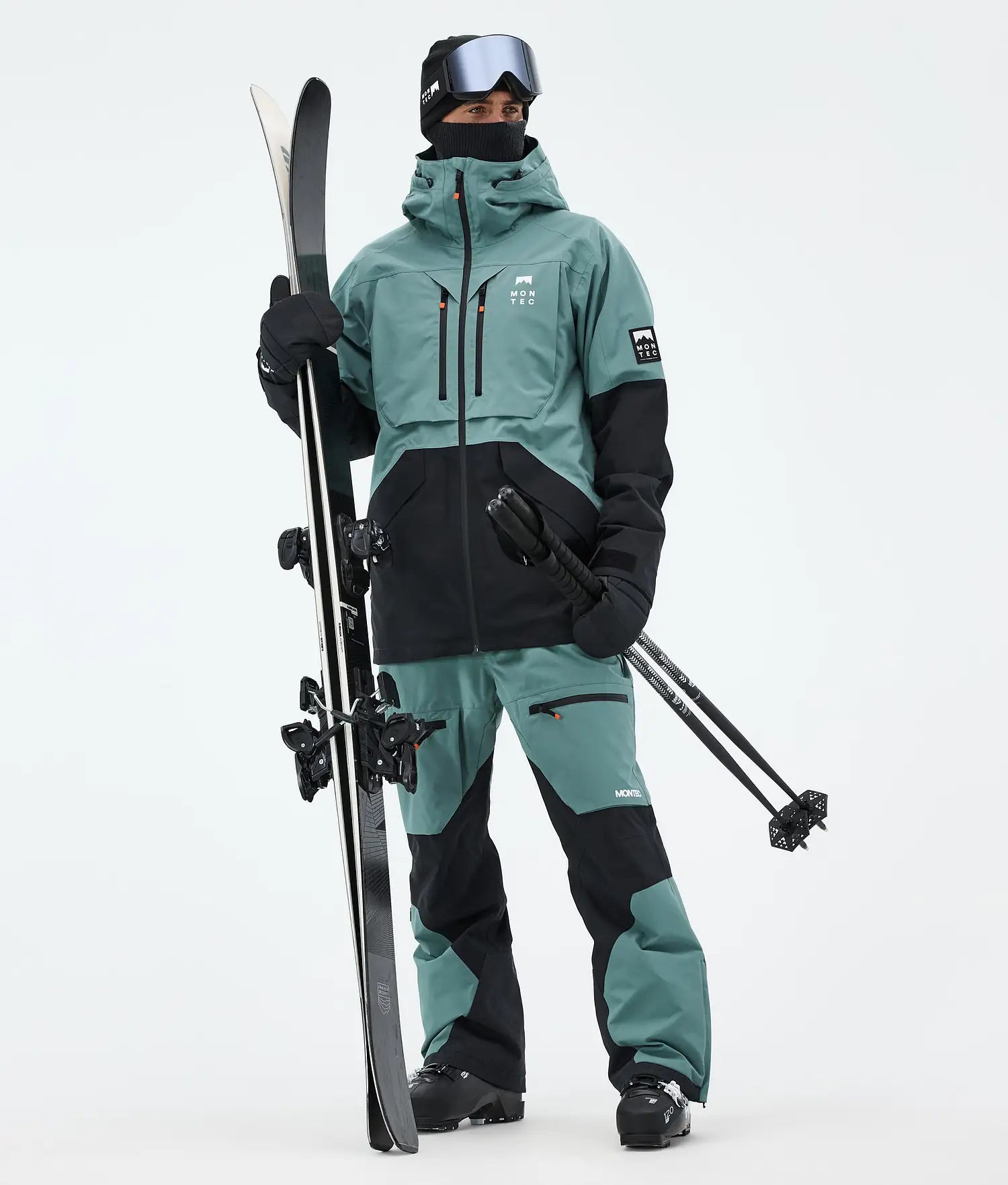 Bow Ski Pants Men Atlantic/Black