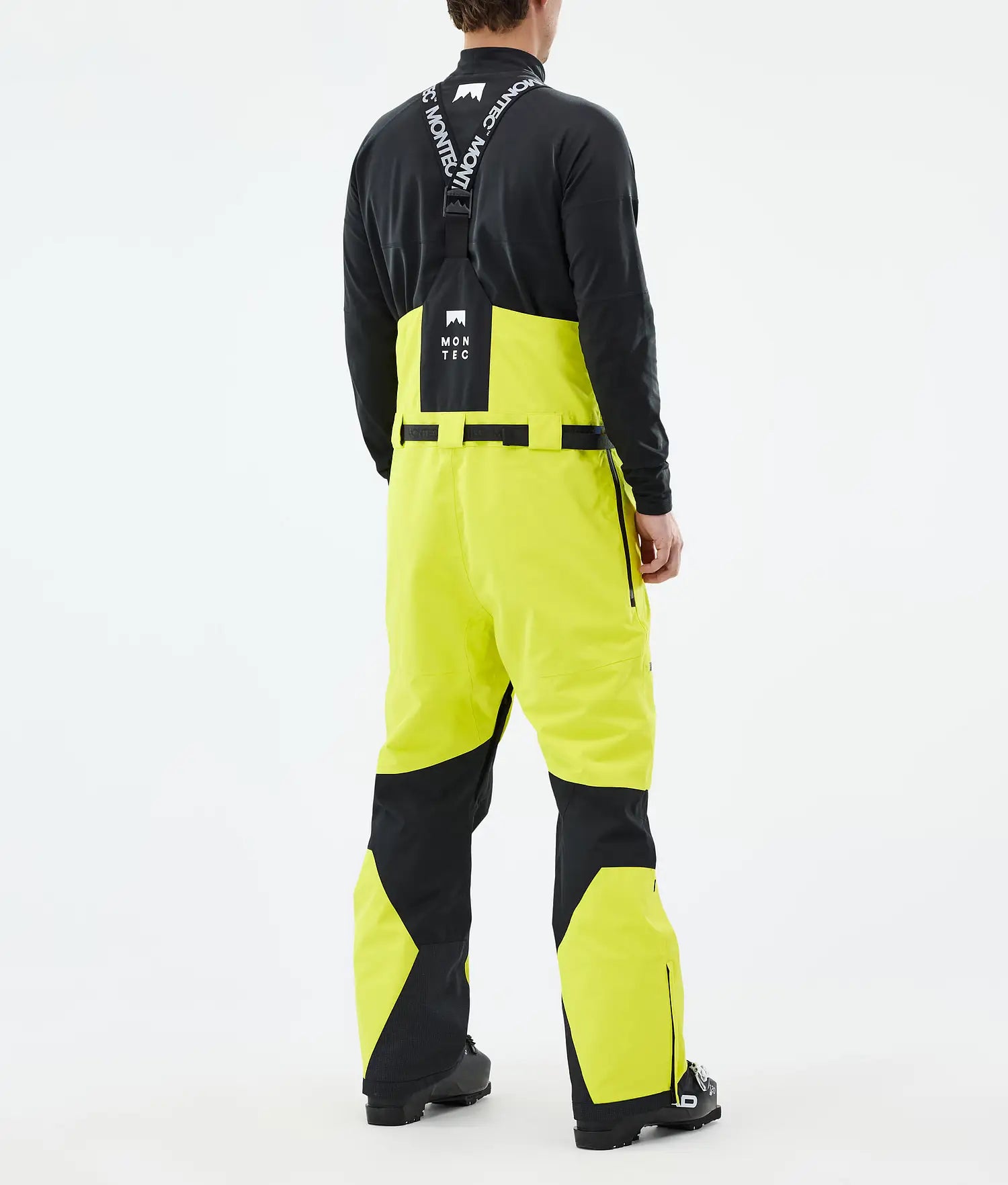 Bow Ski Pants Men Bright Yellow/Black
