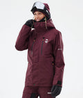 Hawk W Ski Jacket Women Burgundy