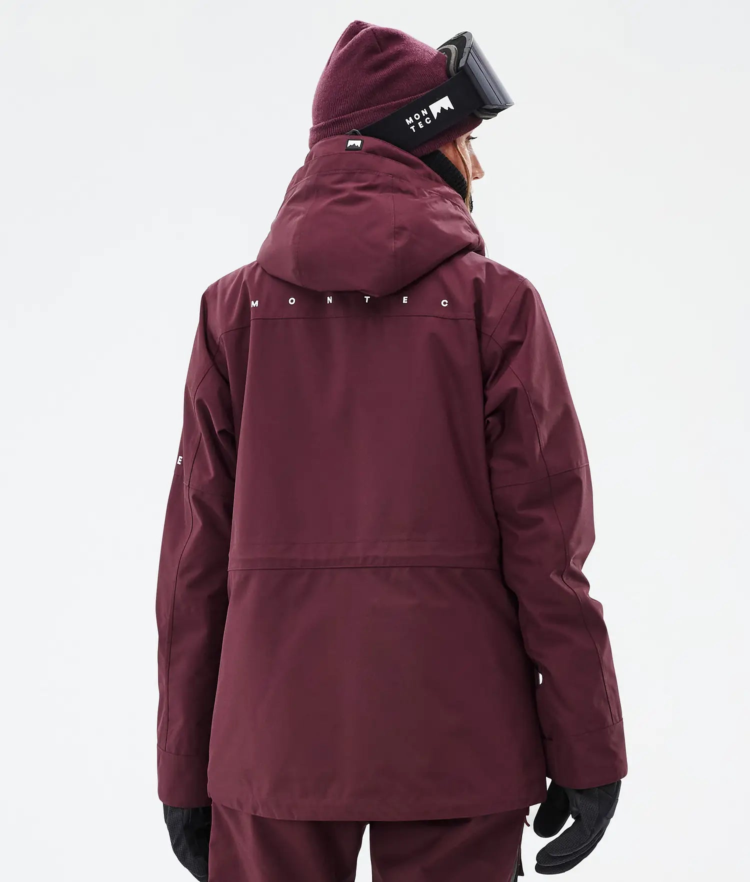 Hawk W Ski Jacket Women Burgundy