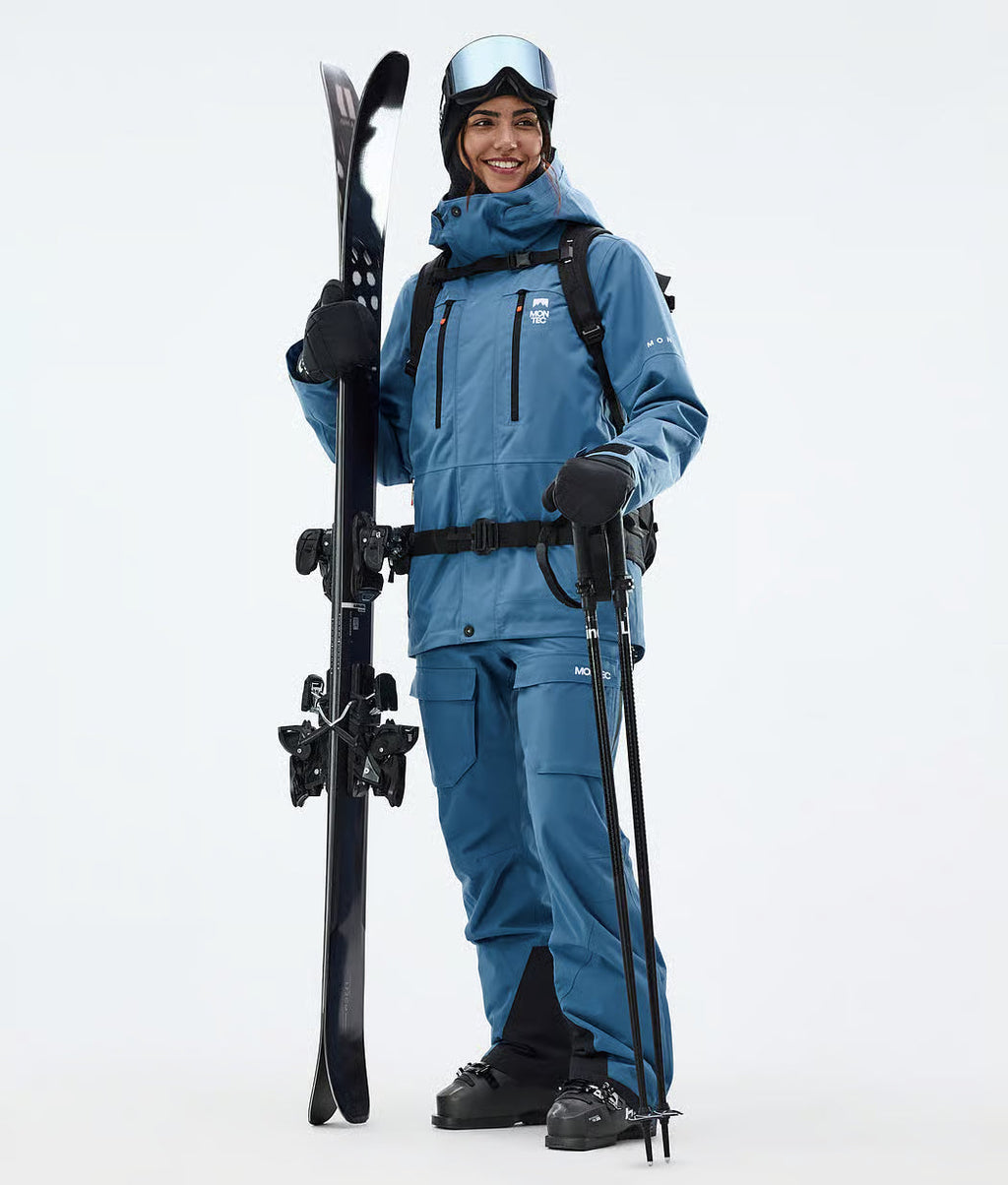 Hawk W Ski Jacket Women Blue Steel