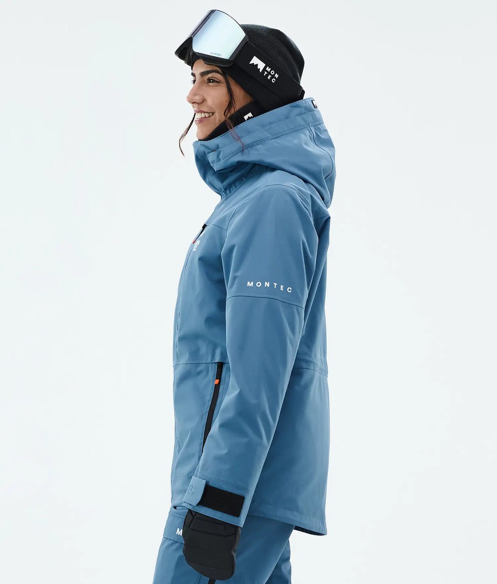 Hawk W Ski Jacket Women Blue Steel