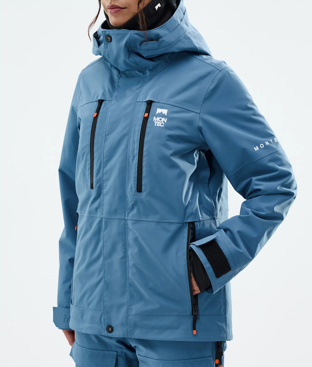 Hawk W Ski Jacket Women Blue Steel