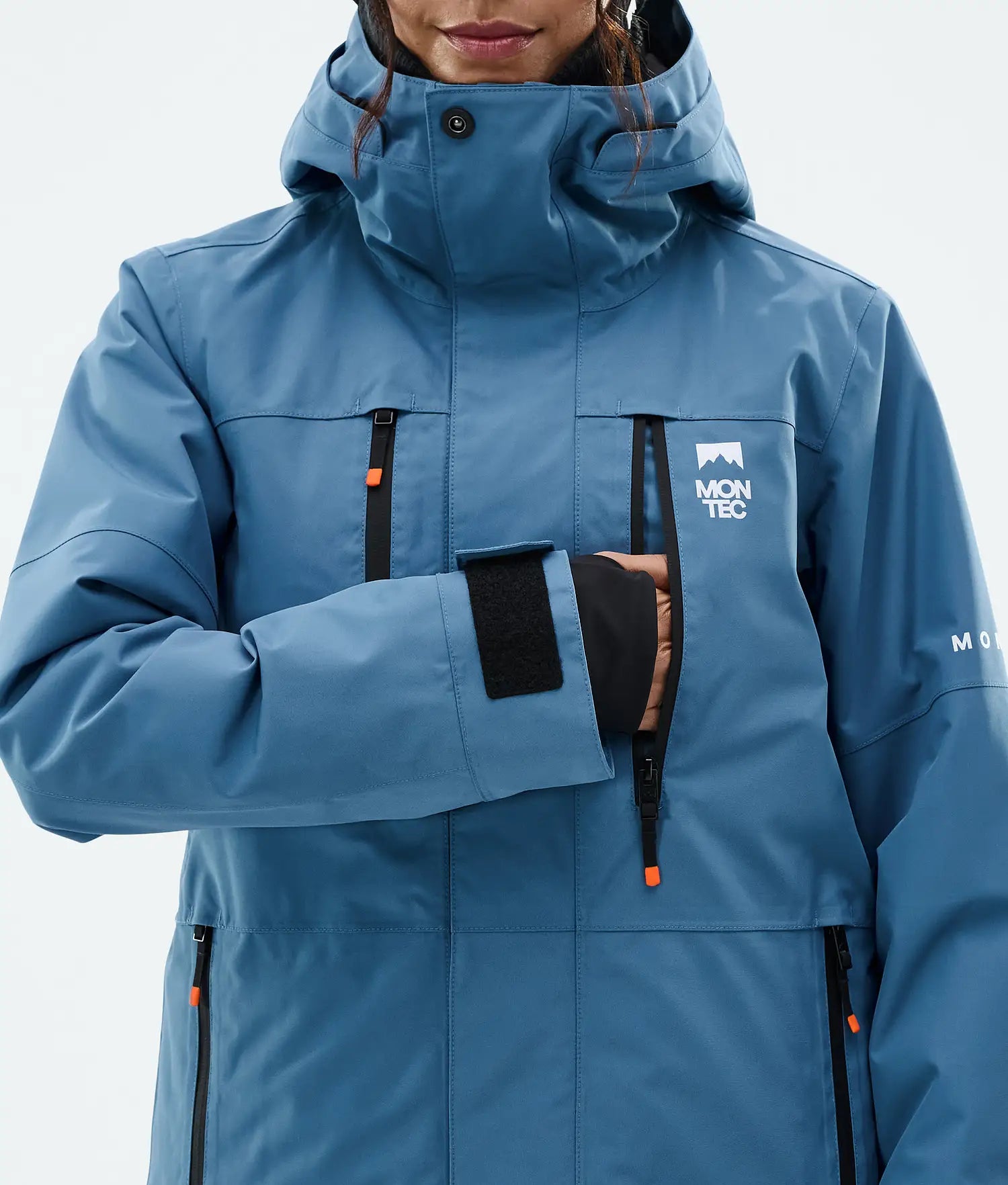 Hawk W Ski Jacket Women Blue Steel