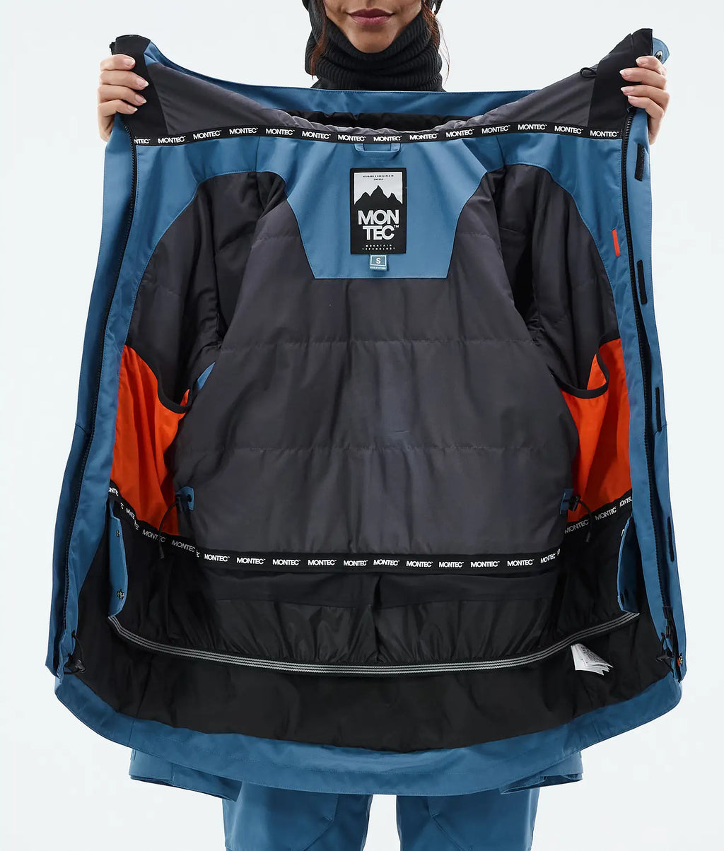 Hawk W Ski Jacket Women Blue Steel