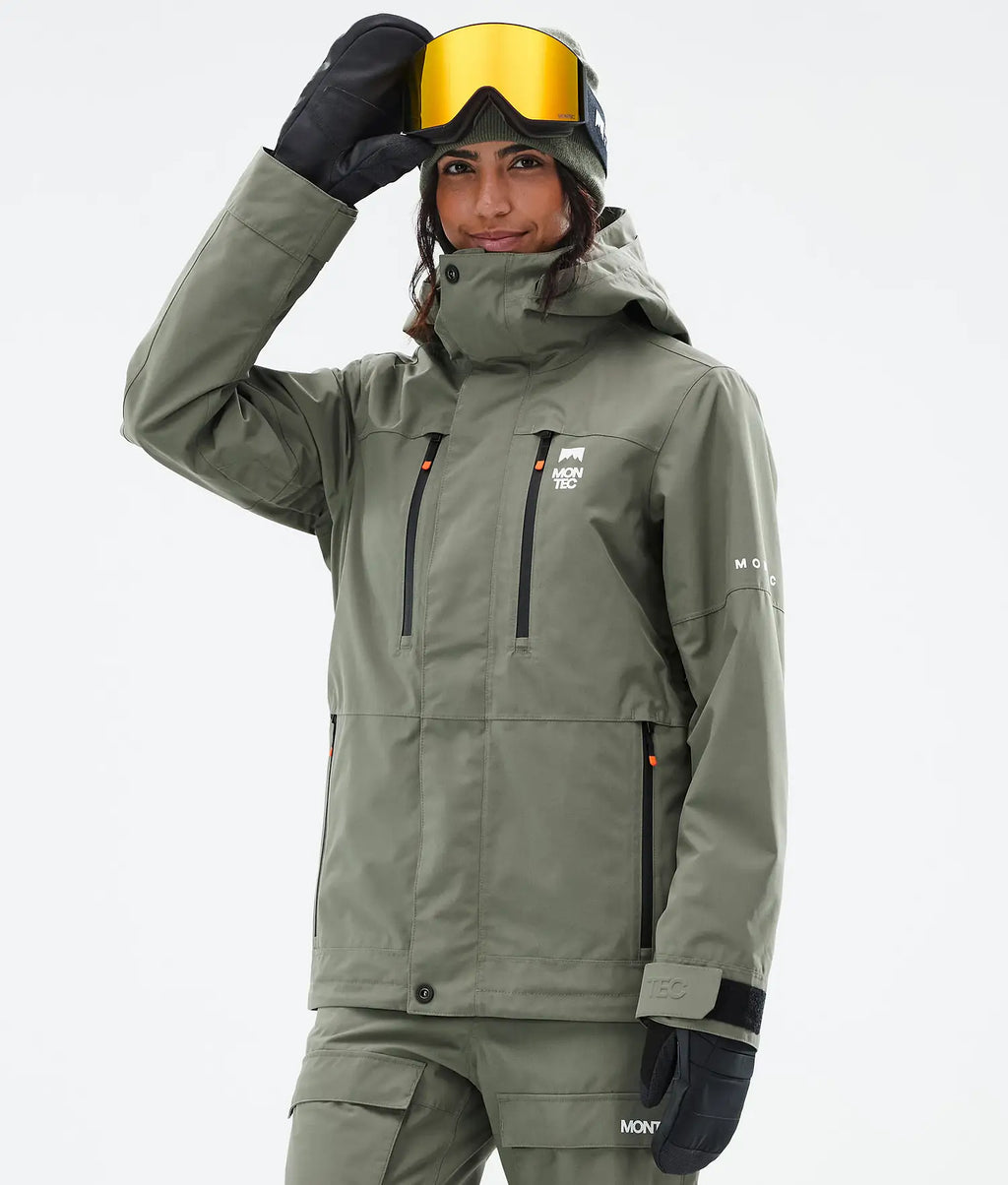 Hawk W Ski Jacket Women Greenish