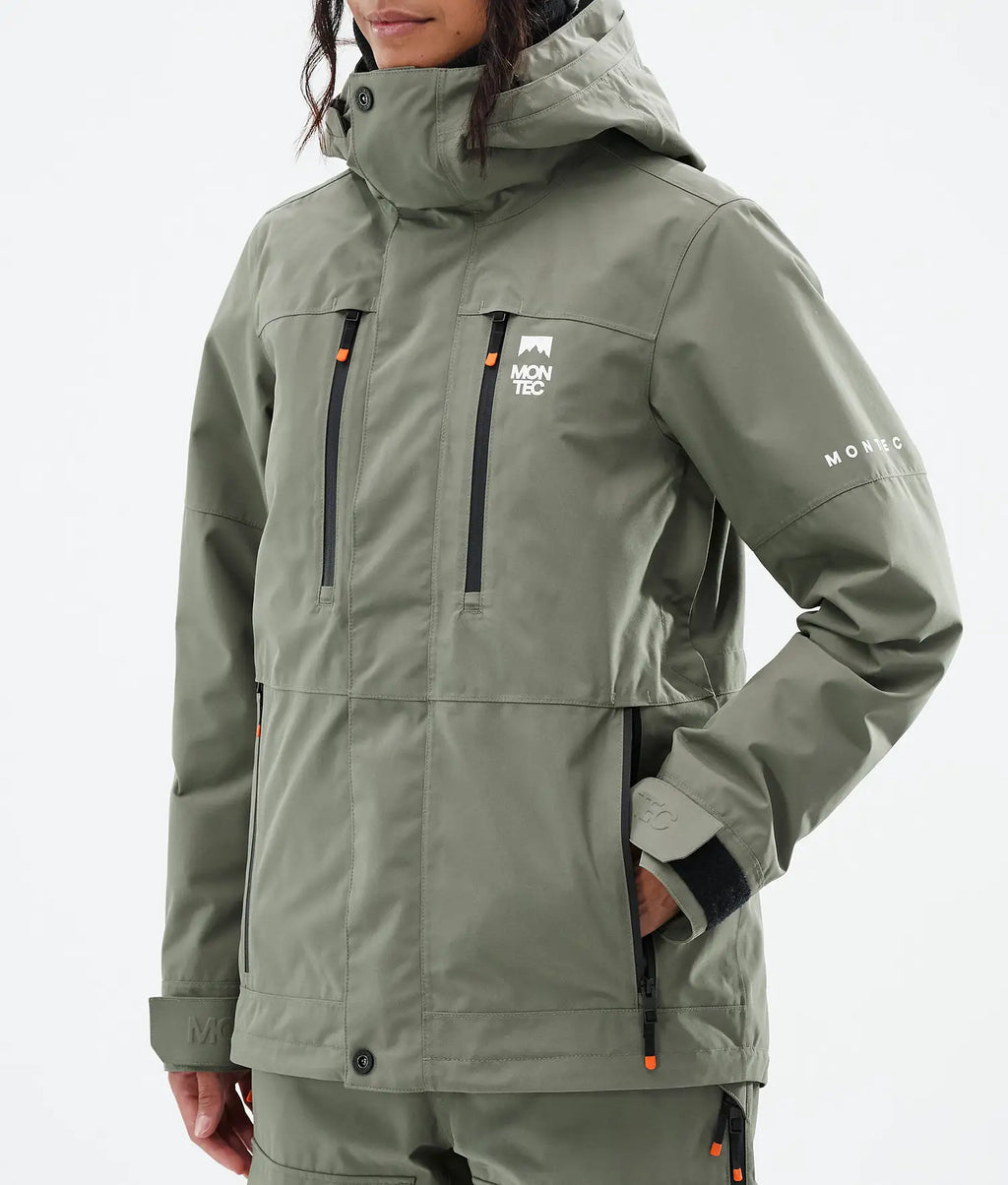Hawk W Ski Jacket Women Greenish