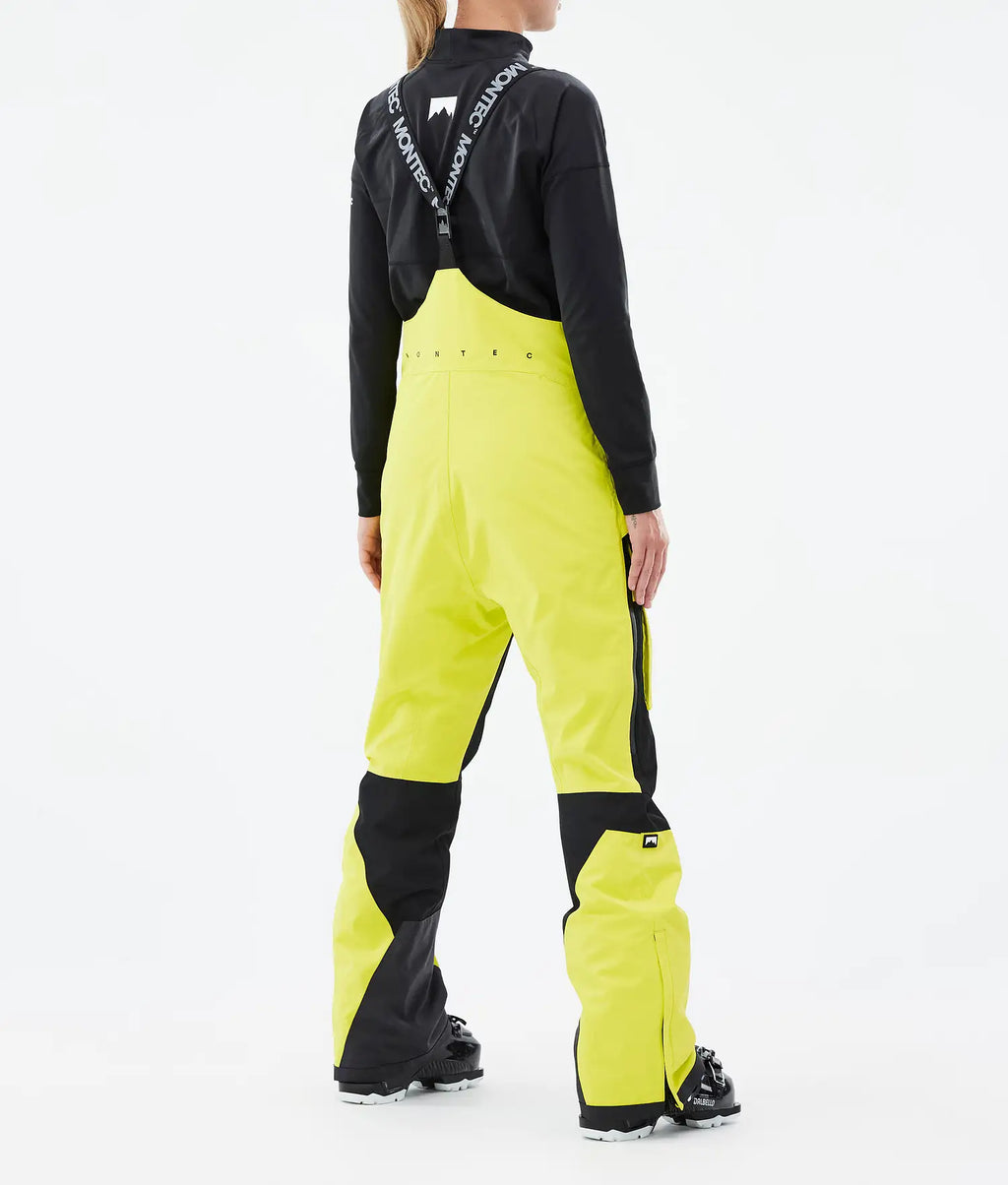 Hawk W Ski Pants Women Bright Yellow/Black