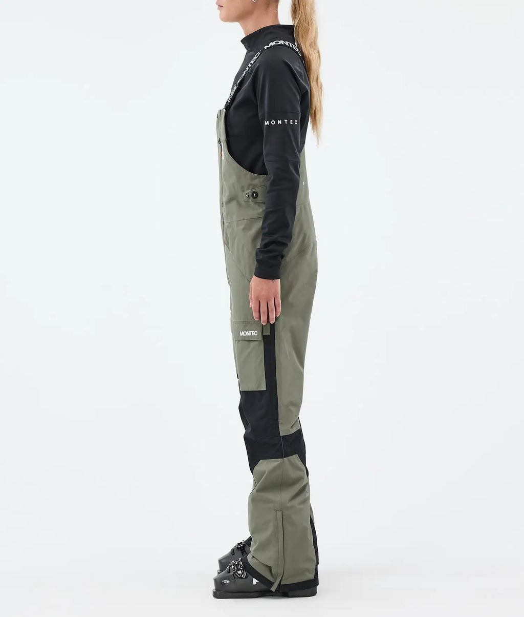 Hawk W Ski Pants Women Greenish/Black