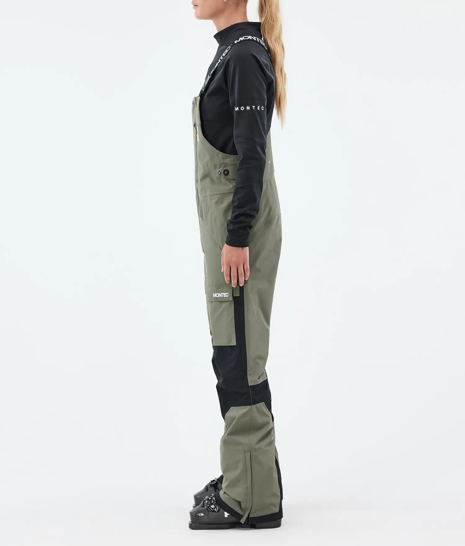 Hawk W Ski Pants Women Greenish/Black