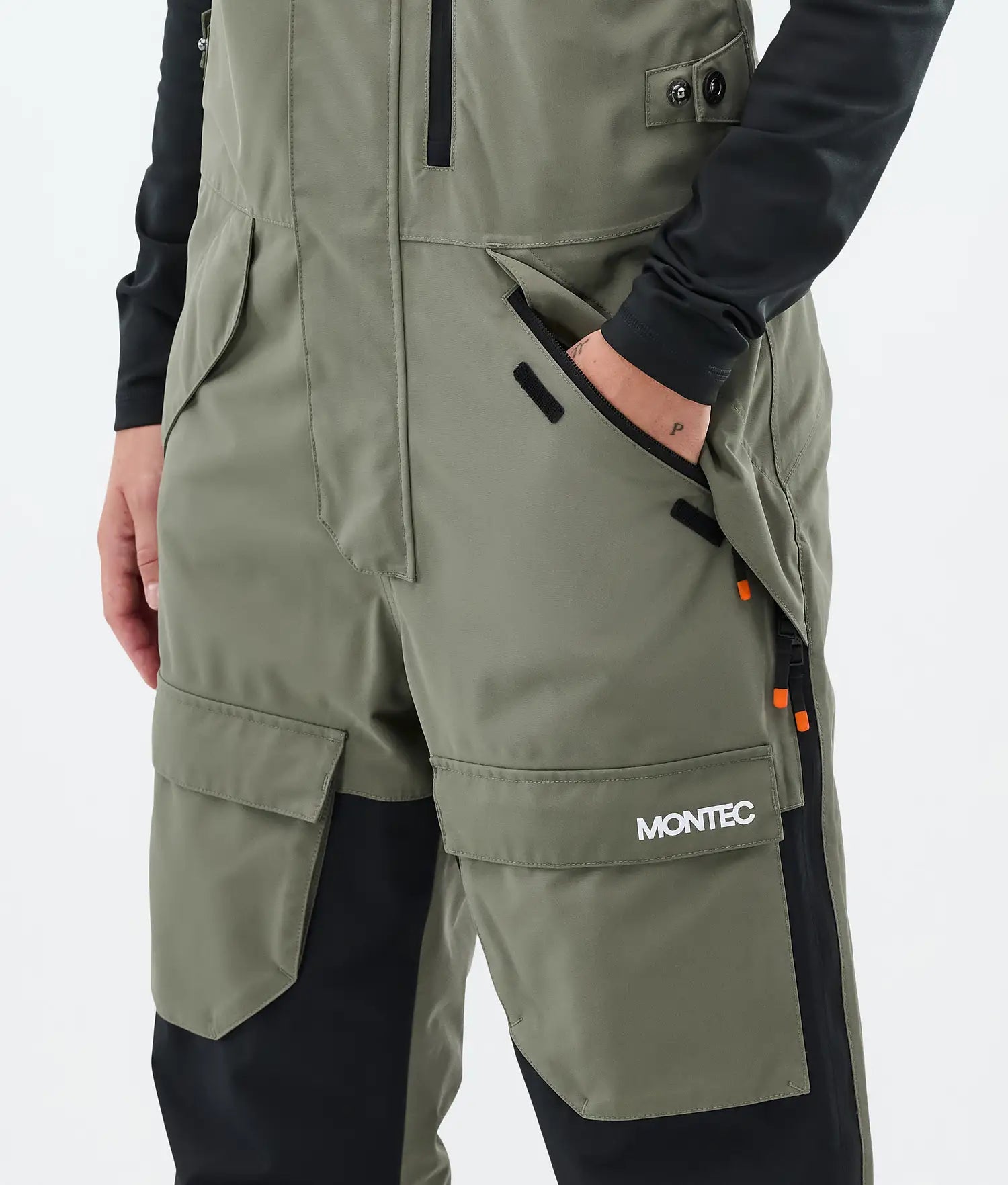 Hawk W Ski Pants Women Greenish/Black