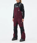 Hawk W Ski Pants Women Burgundy/Black