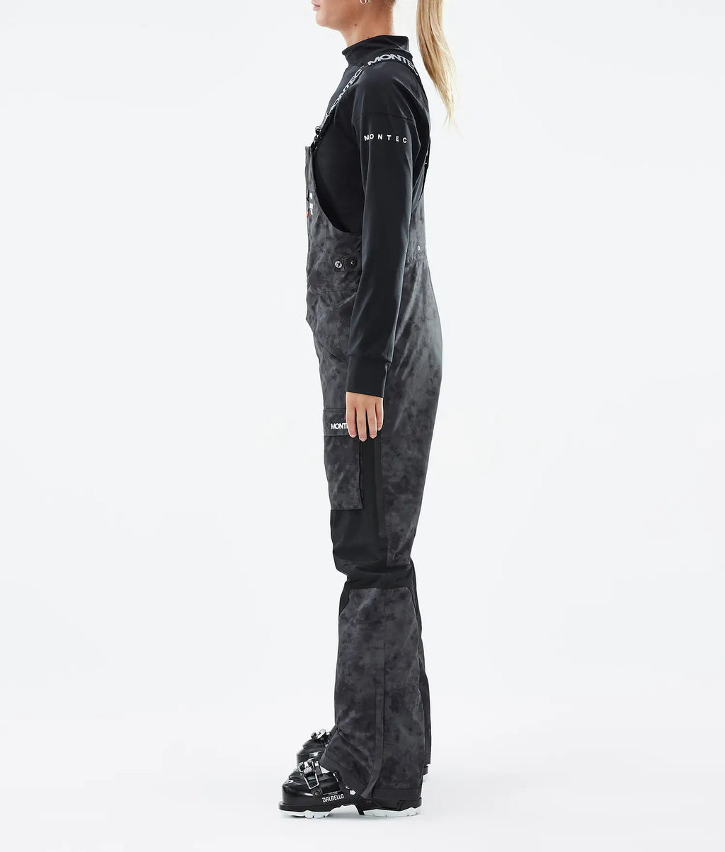 Hawk W Ski Pants Women Black Tiedye